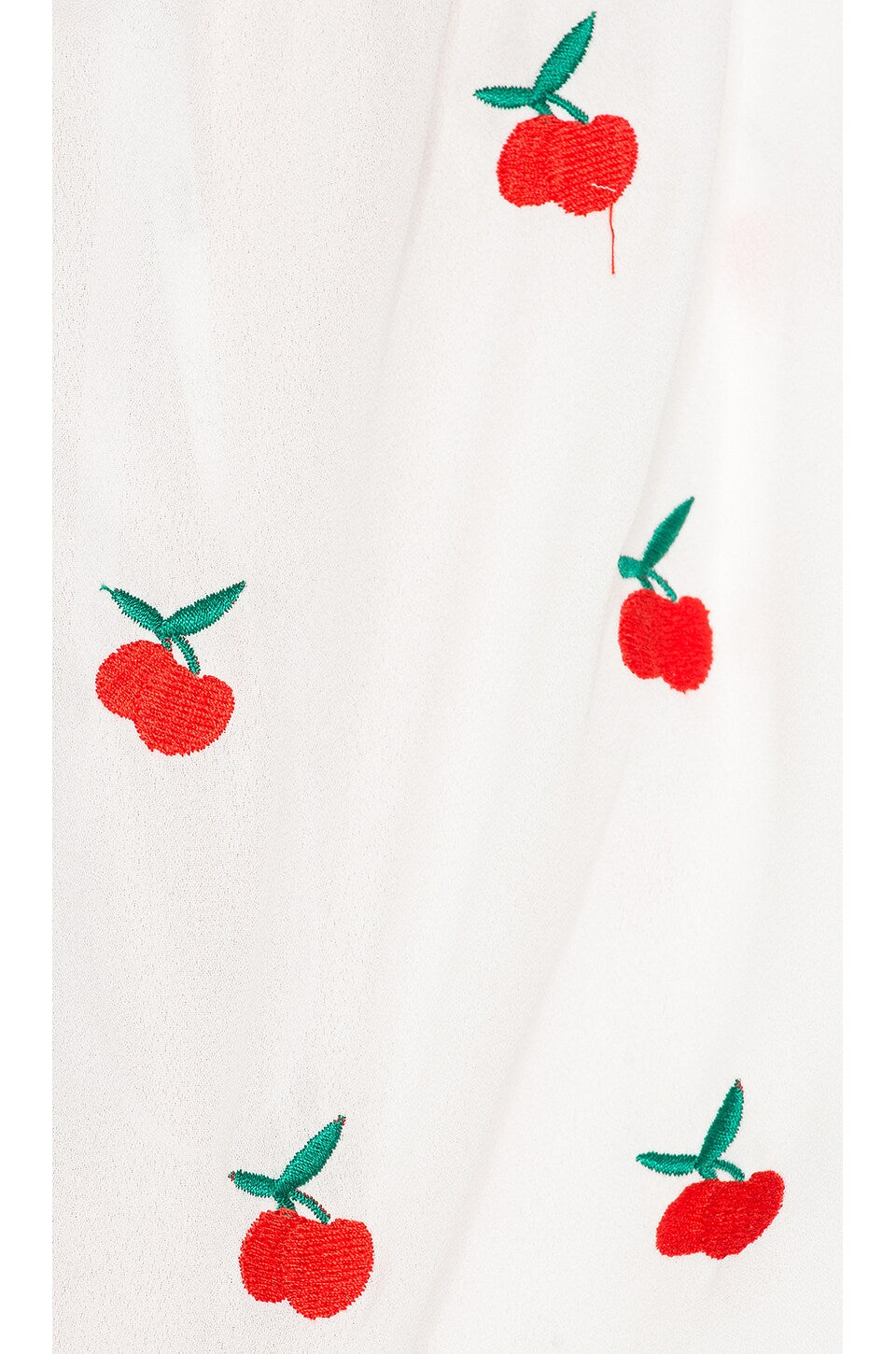 CHERRIES OFF SHOULDER TOP (White)-CVT1661