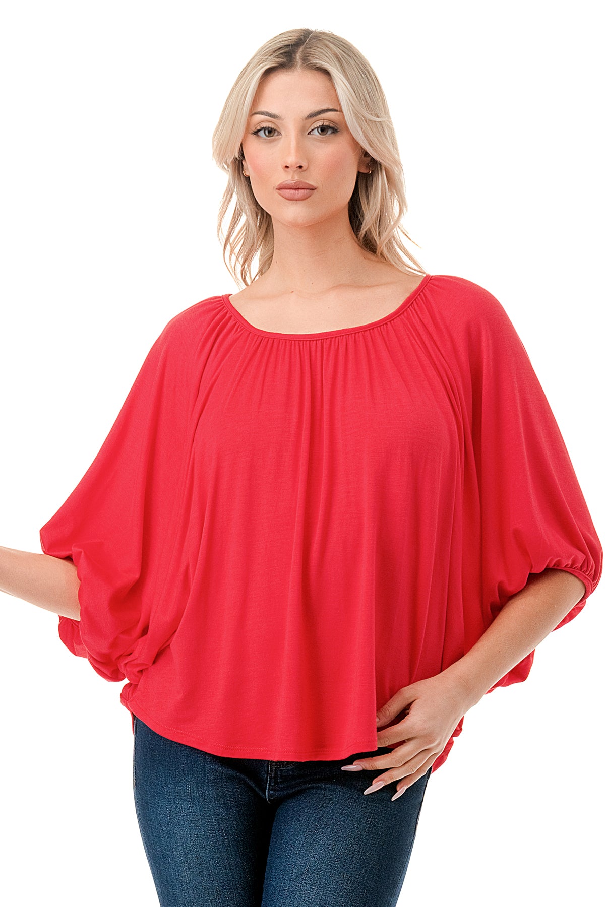 JAMES TOP (DARK CORAL)-JT7150