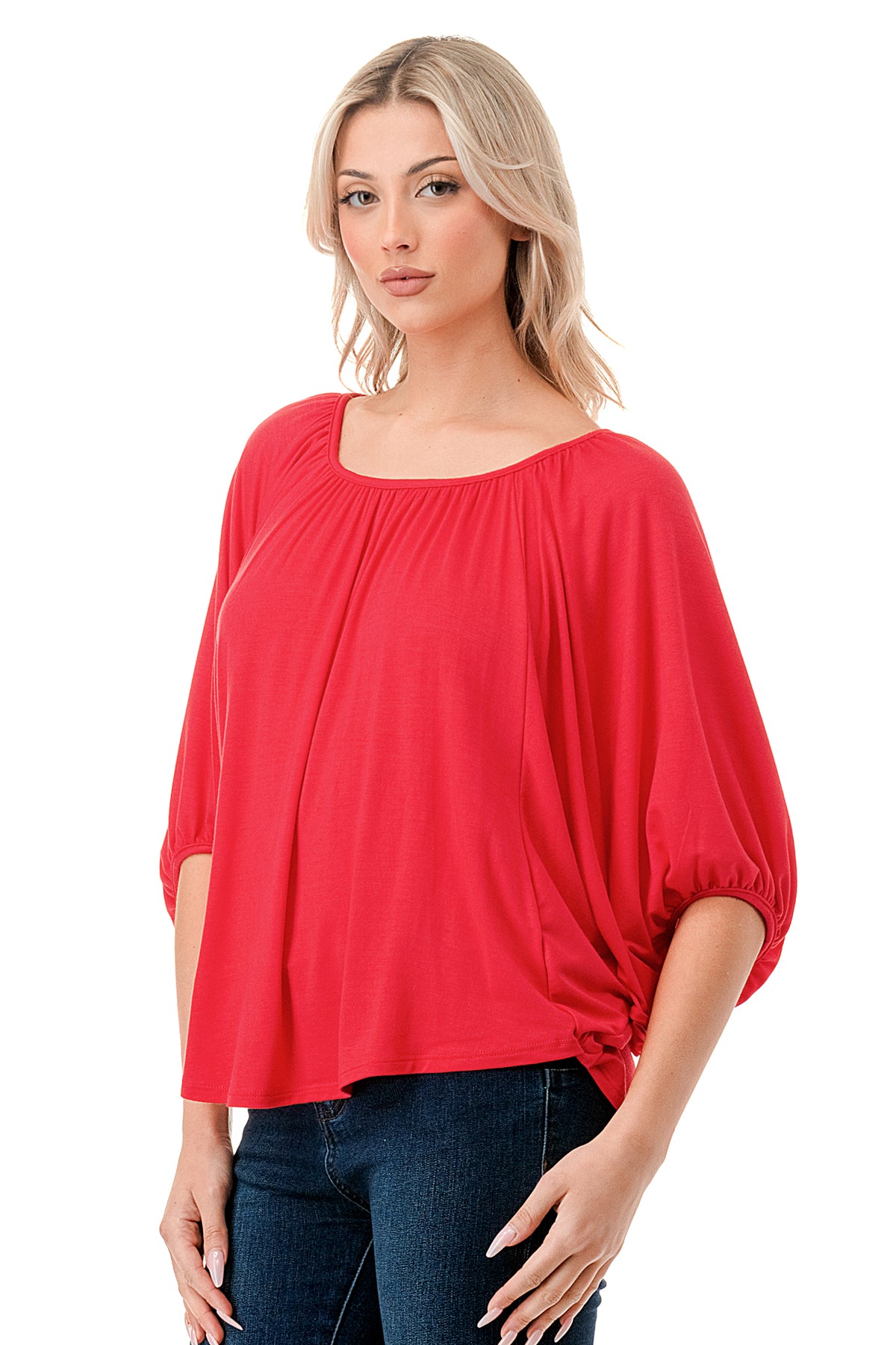 JAMES TOP (DARK CORAL)-JT7150