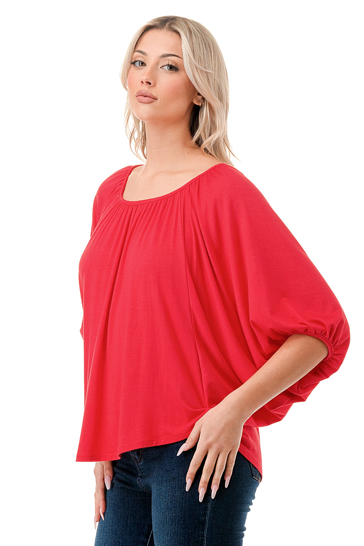 JAMES TOP (DARK CORAL)-JT7150
