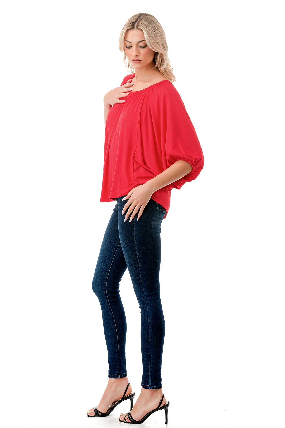 JAMES TOP (DARK CORAL)-JT7150