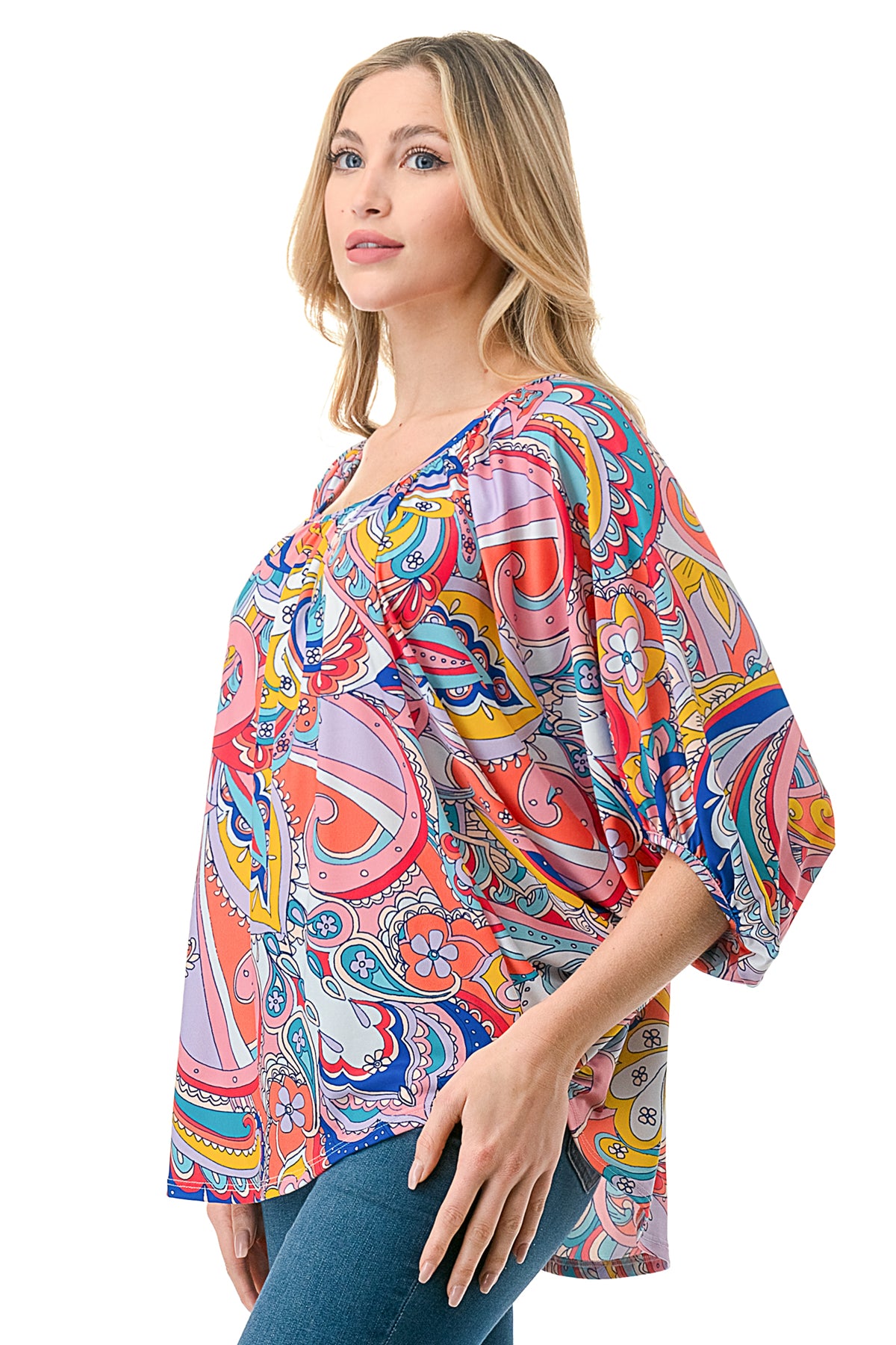 JAMES TOP (DARK CORAL)-JT7150