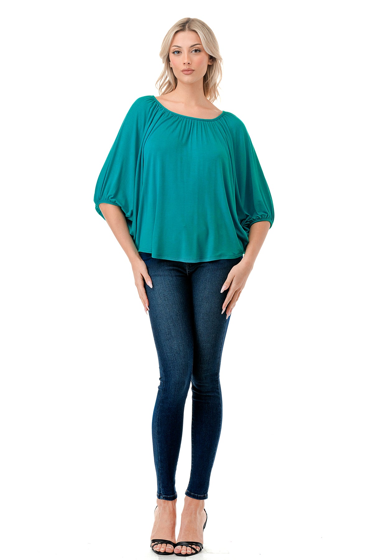 JAMES TOP (TURQUOISE GREEN)-JT7150