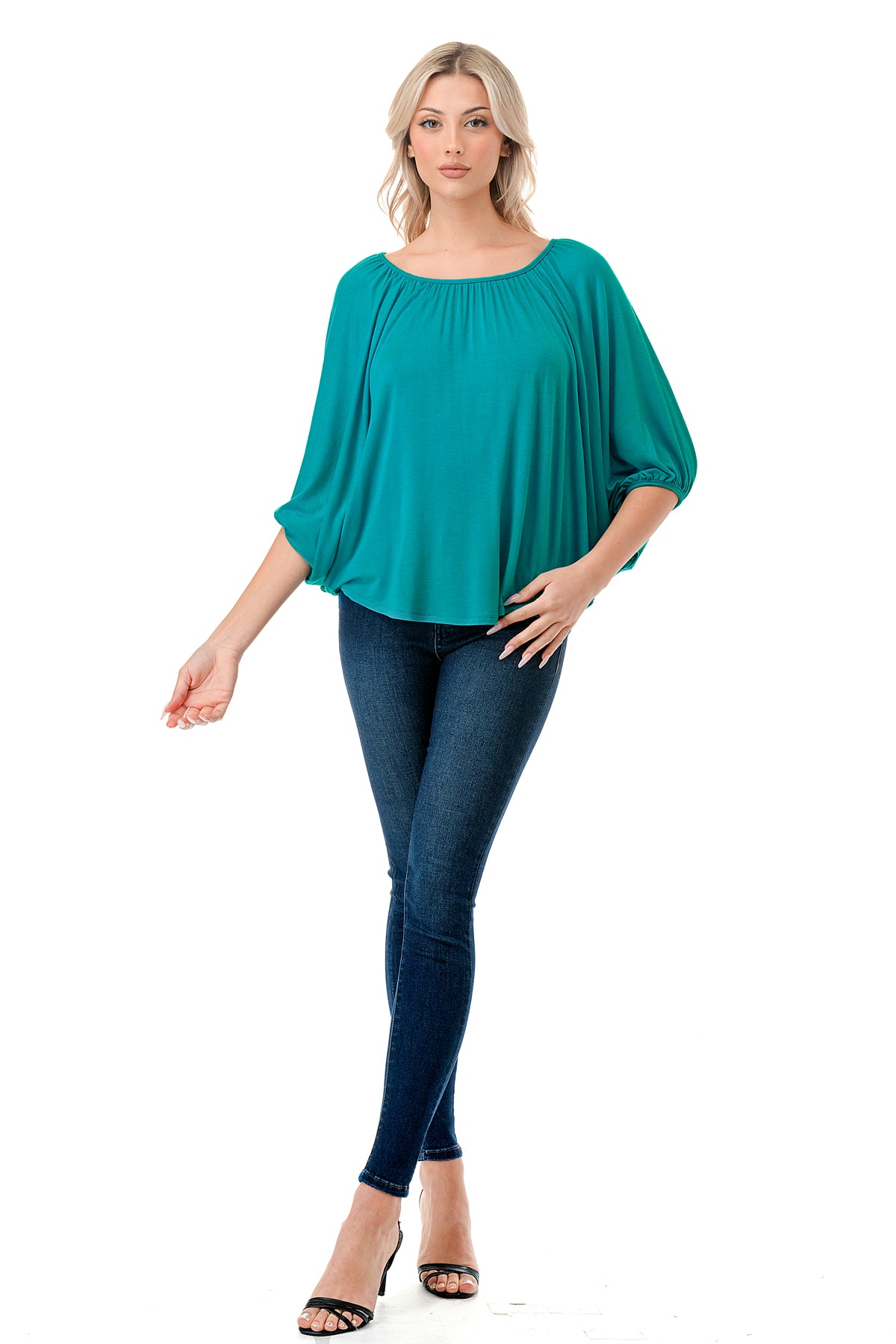 JAMES TOP (TURQUOISE GREEN)-JT7150