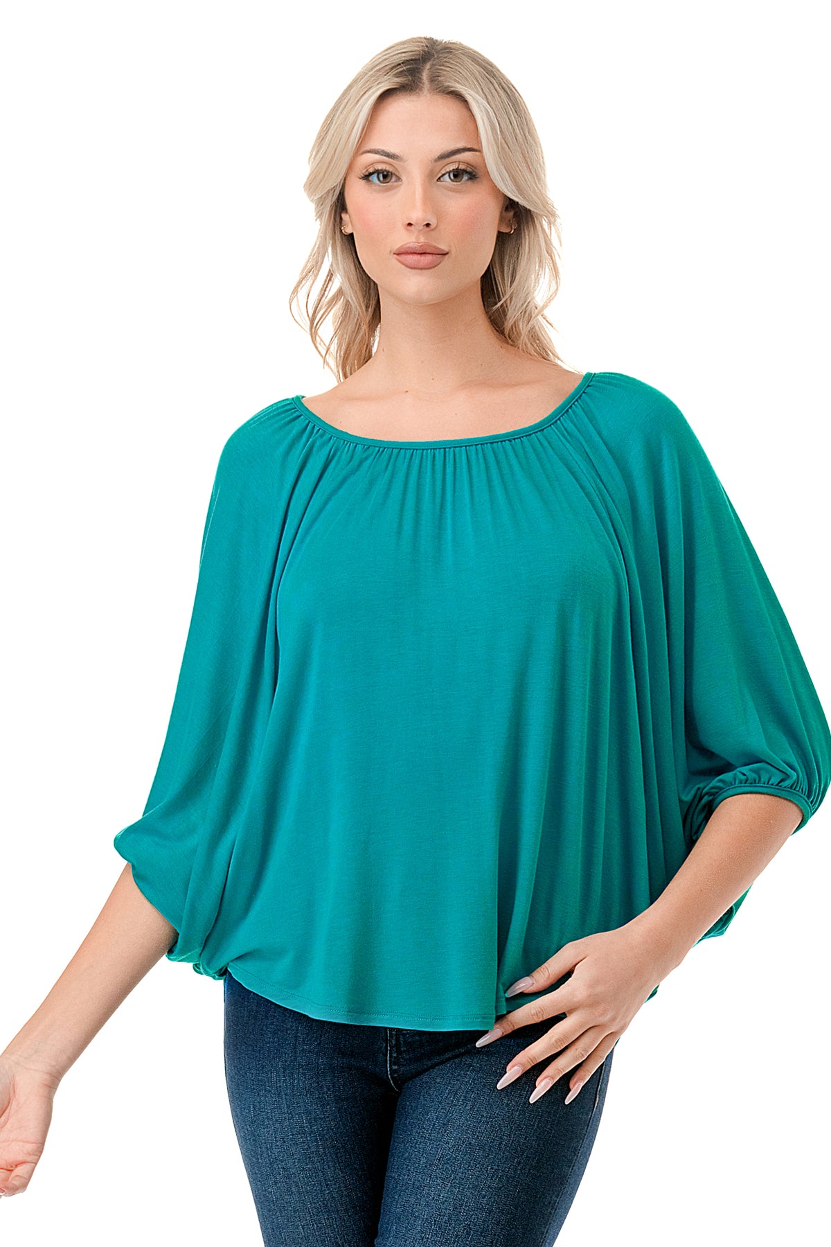 JAMES TOP (TURQUOISE GREEN)-JT7150