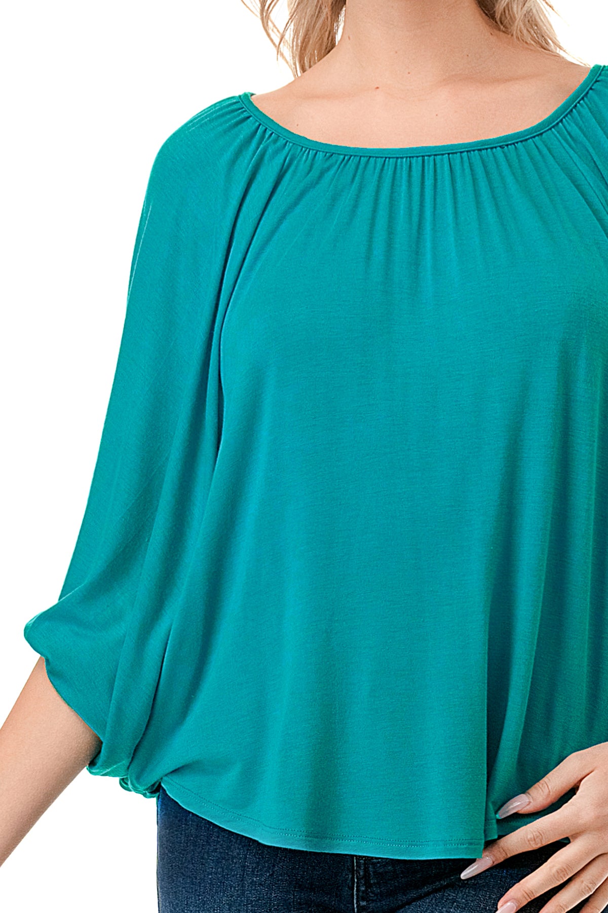 JAMES TOP (TURQUOISE GREEN)-JT7150