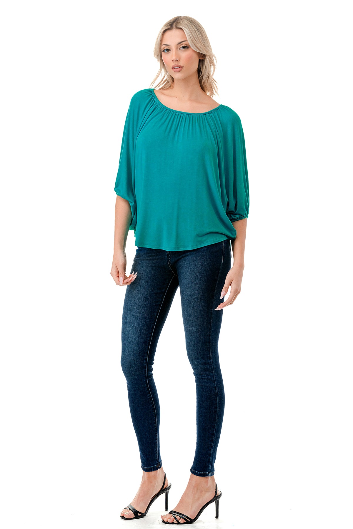 JAMES TOP (TURQUOISE GREEN)-JT7150
