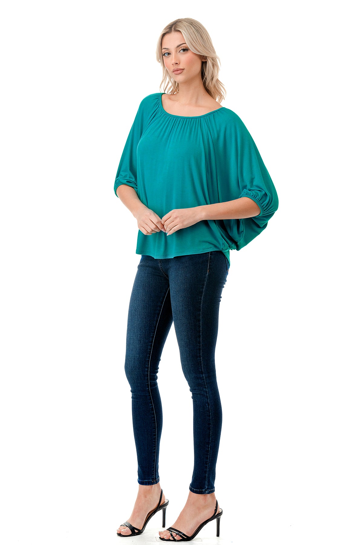 JAMES TOP (TURQUOISE GREEN)-JT7150