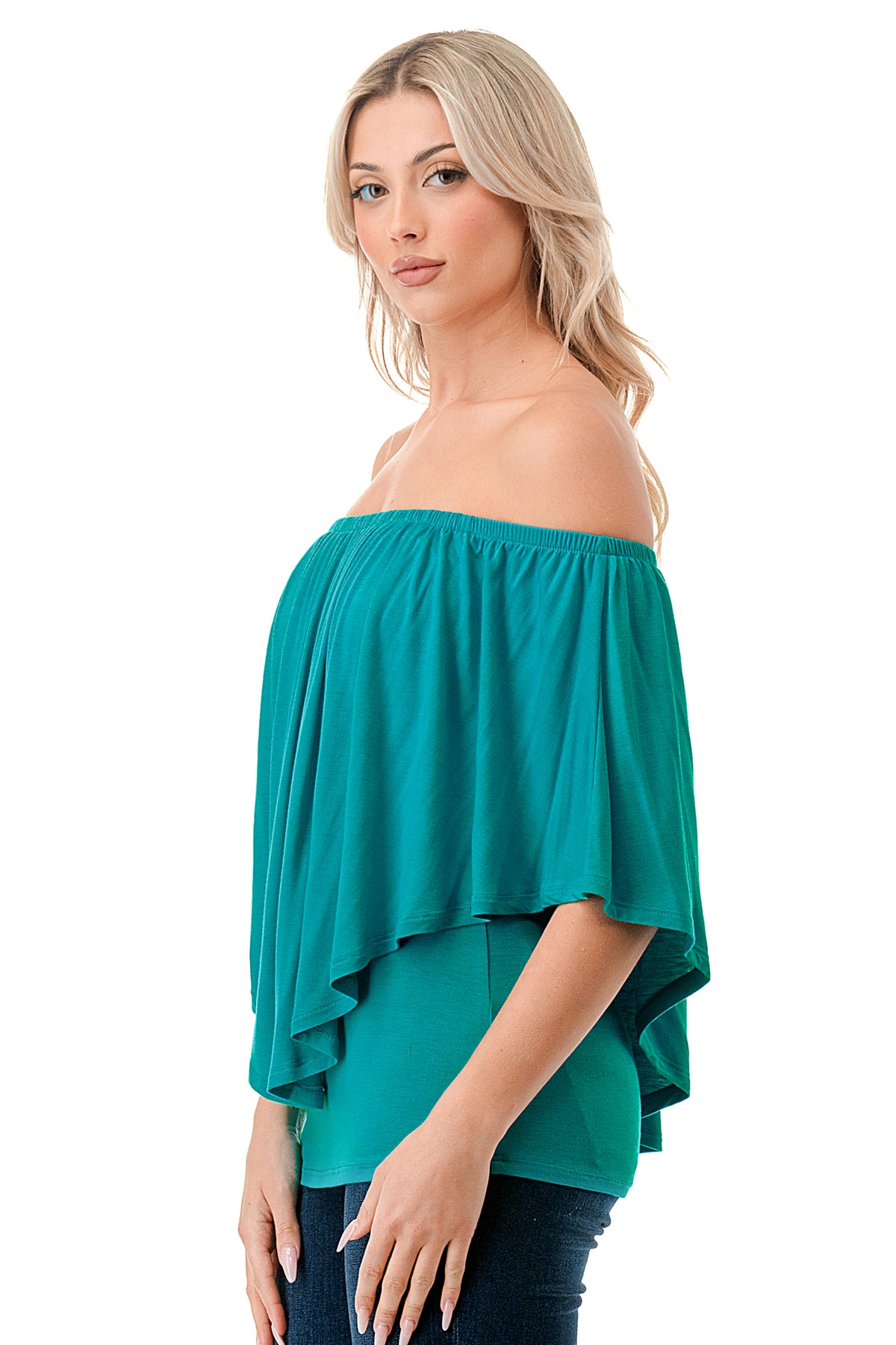 MINA CONVERTIBLE TOP (TURQUOISE GREEN)-JT7463