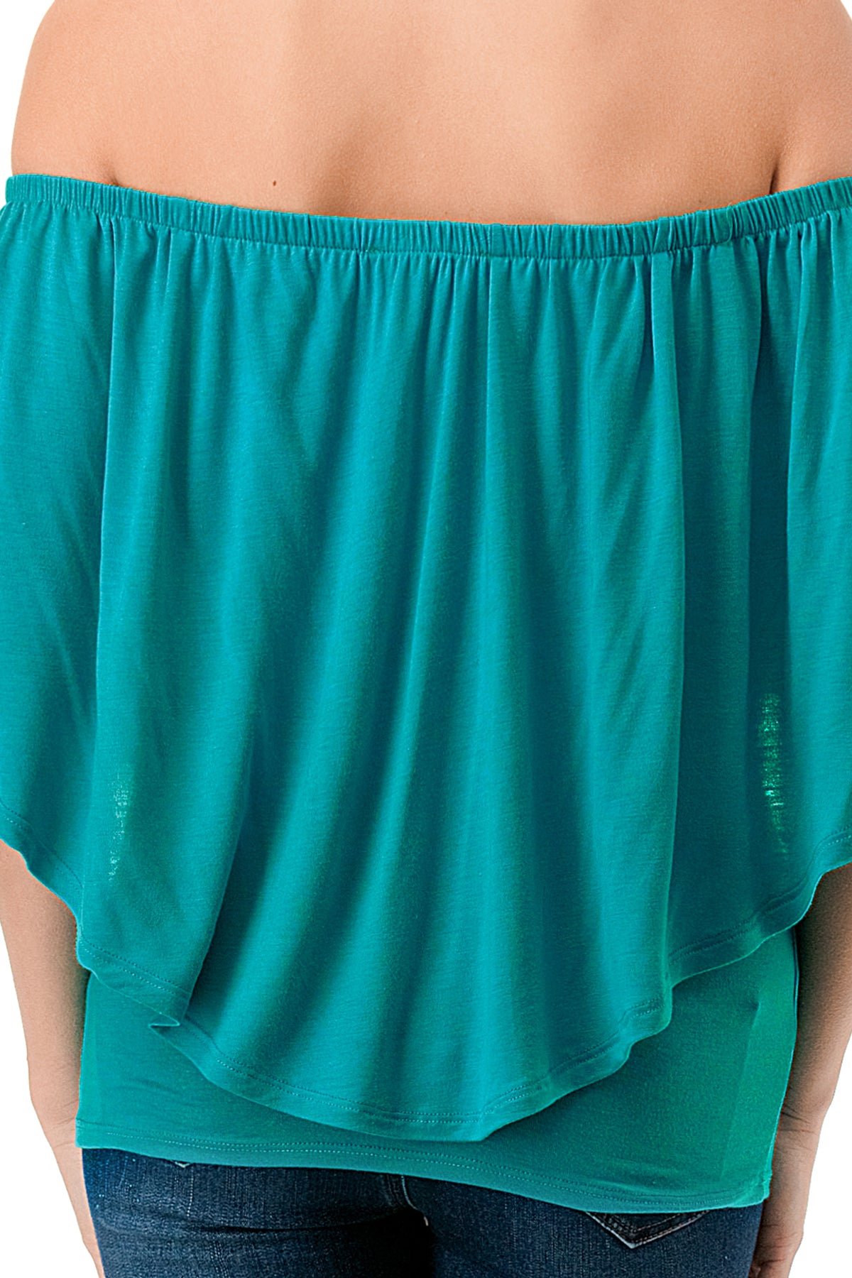 MINA CONVERTIBLE TOP (TURQUOISE GREEN)-JT7463