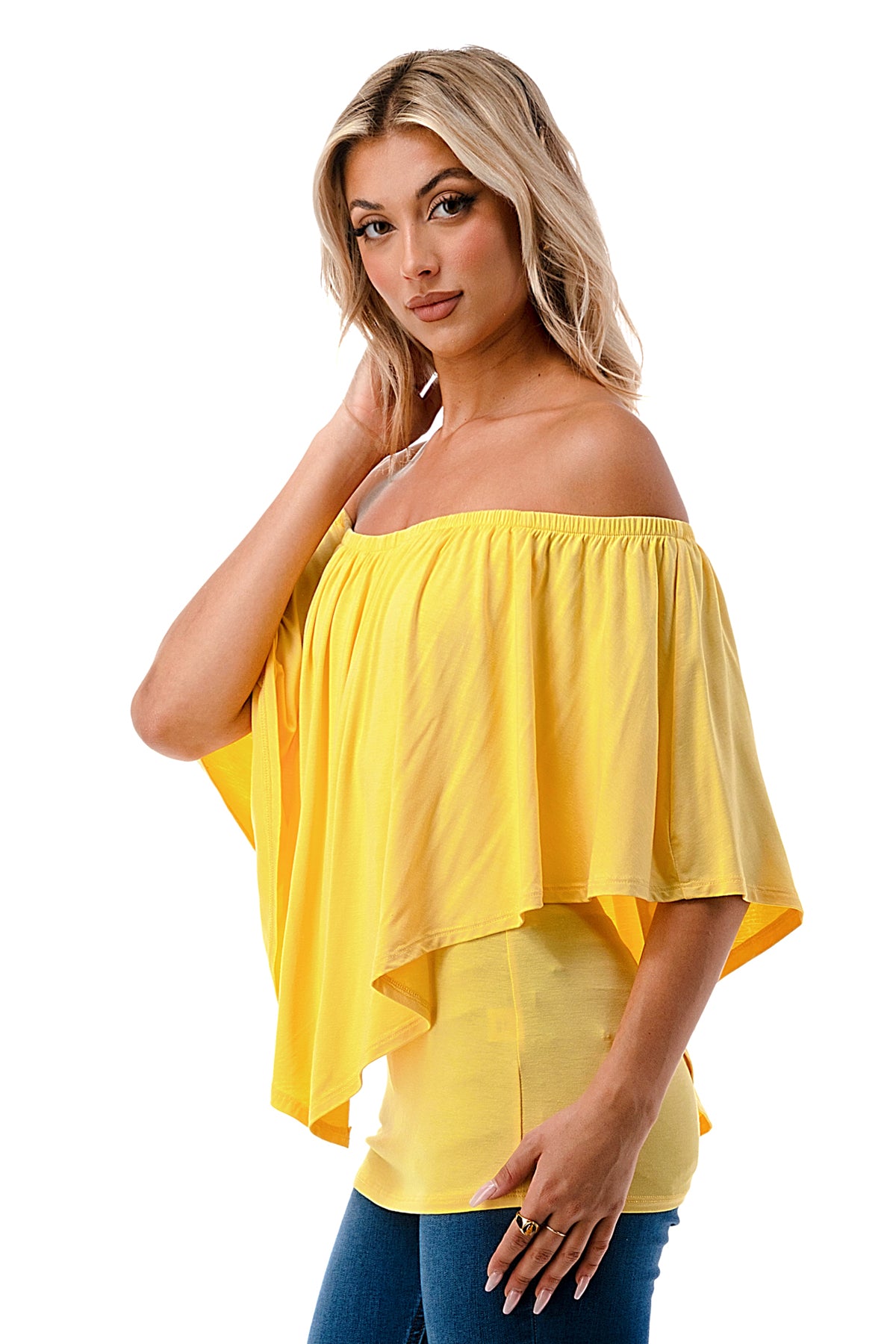 MINA CONVERTIBLE TOP (YELLOW)-JT7463