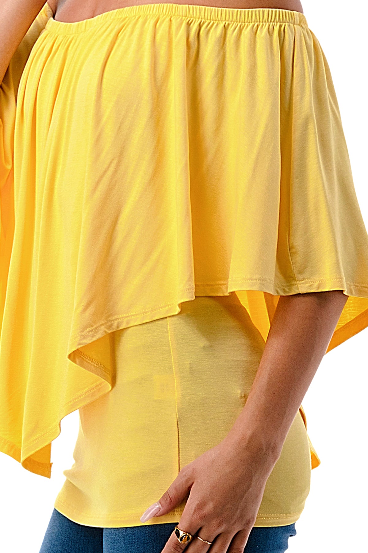 MINA CONVERTIBLE TOP (YELLOW)-JT7463