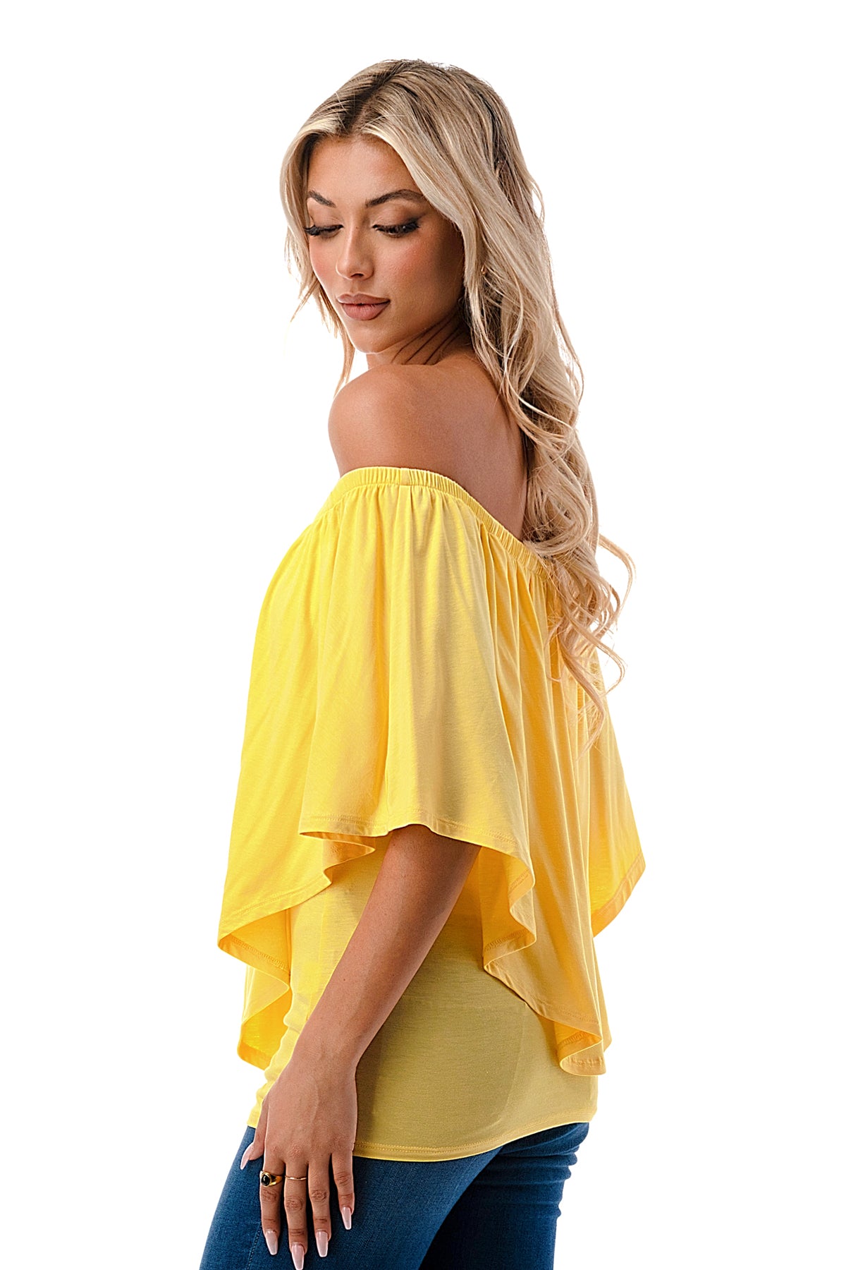 MINA CONVERTIBLE TOP (YELLOW)-JT7463