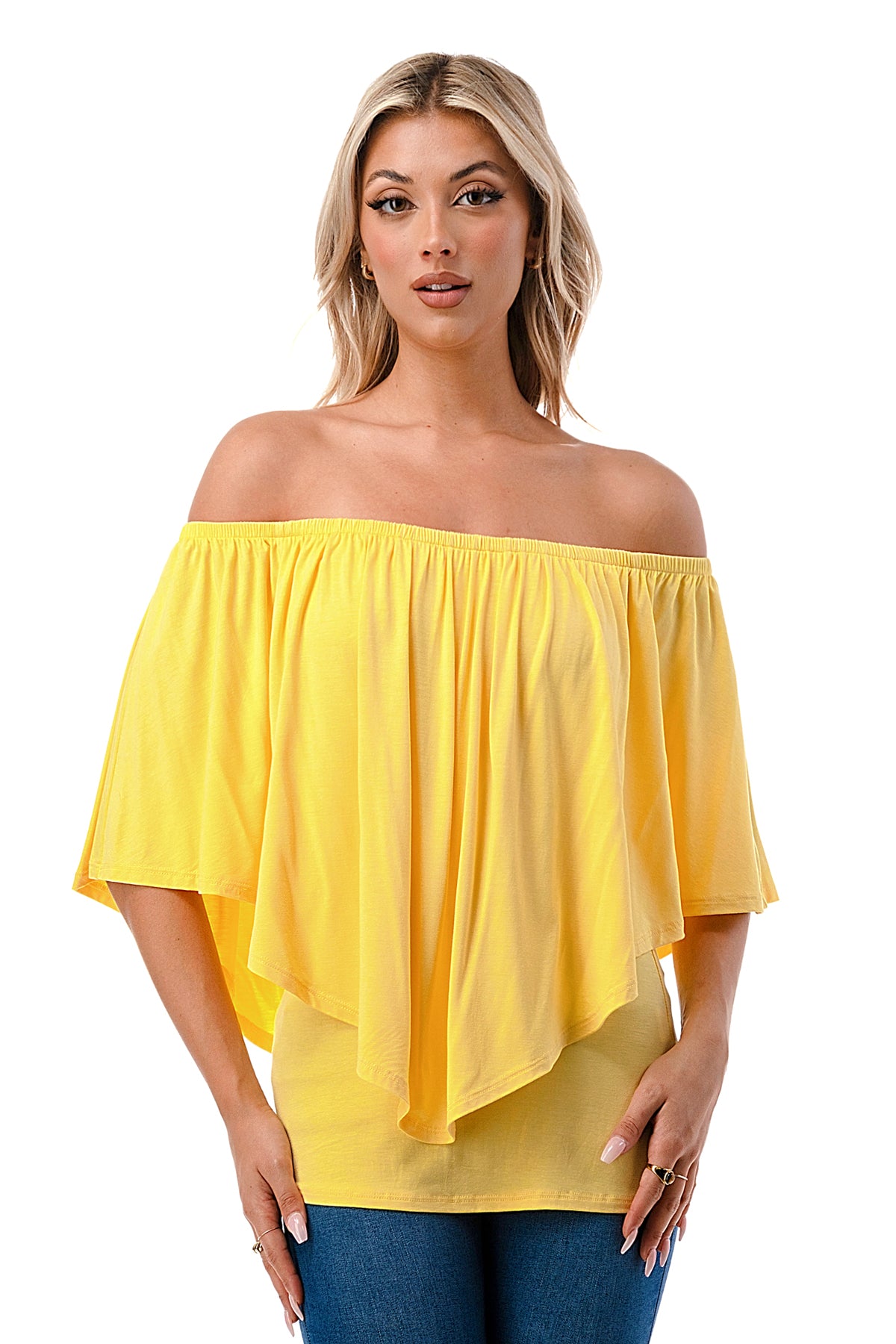 MINA CONVERTIBLE TOP (YELLOW)-JT7463
