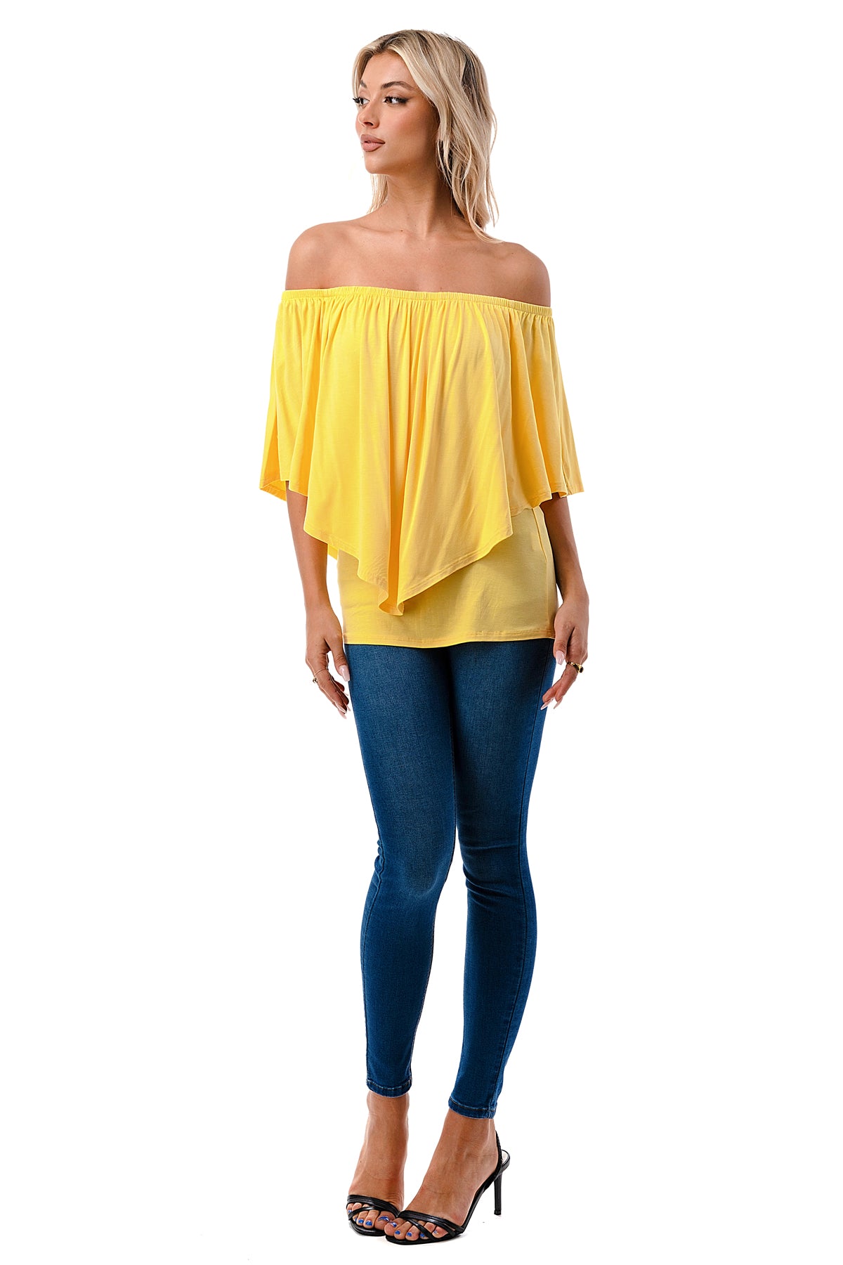 MINA CONVERTIBLE TOP (YELLOW)-JT7463