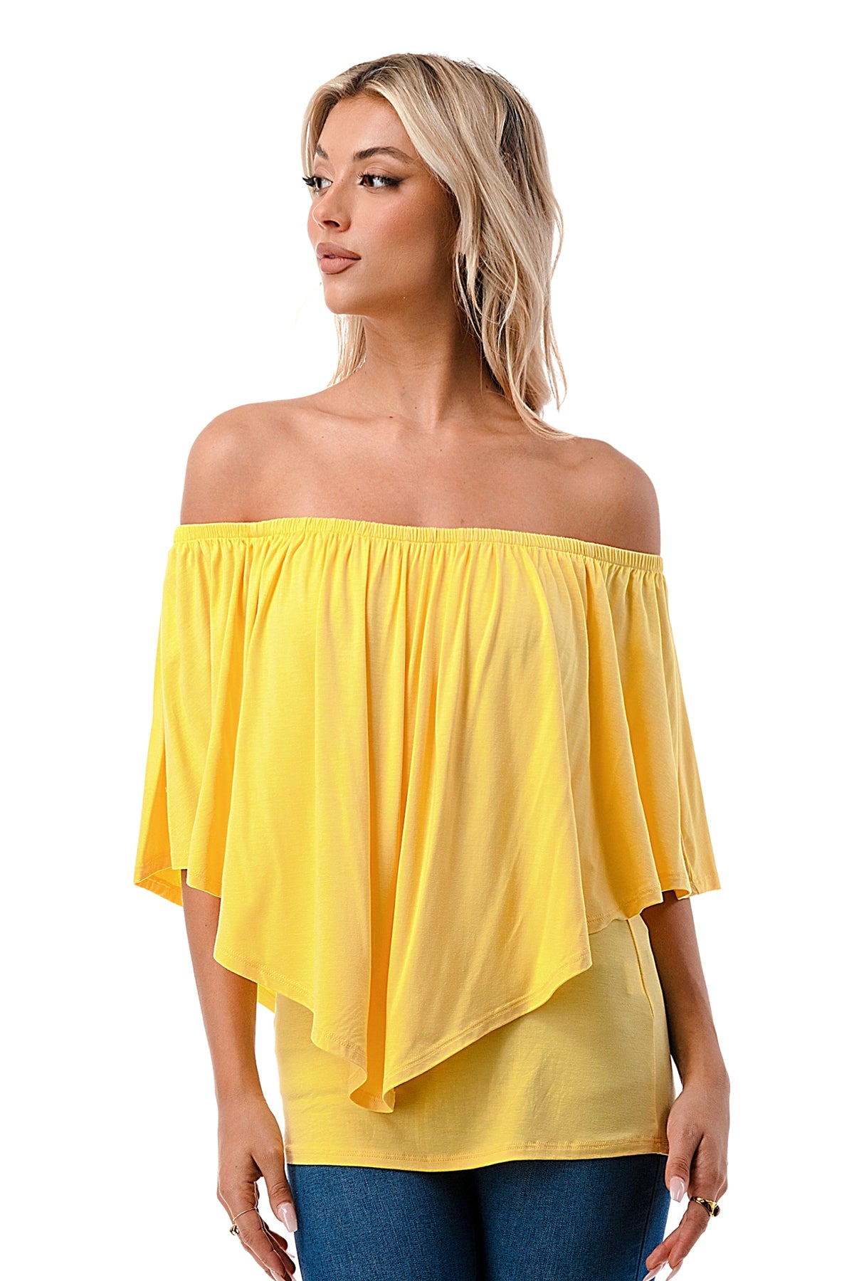 MINA CONVERTIBLE TOP (YELLOW)-JT7463