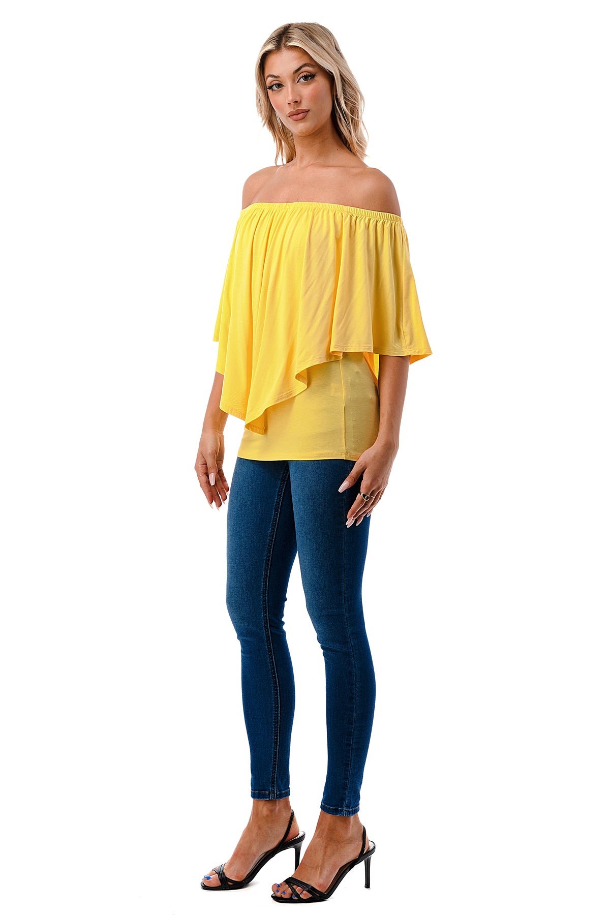MINA CONVERTIBLE TOP (YELLOW)-JT7463