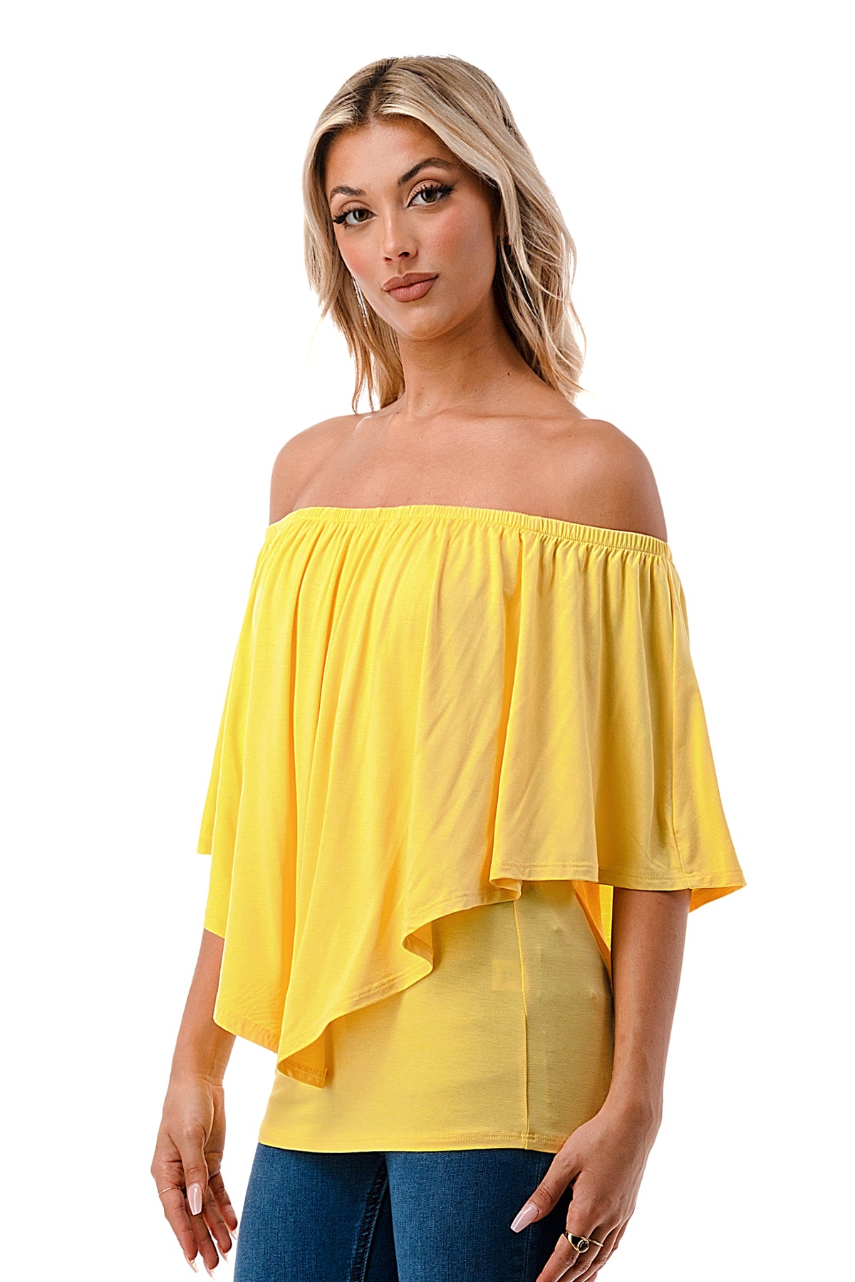 MINA CONVERTIBLE TOP (YELLOW)-JT7463