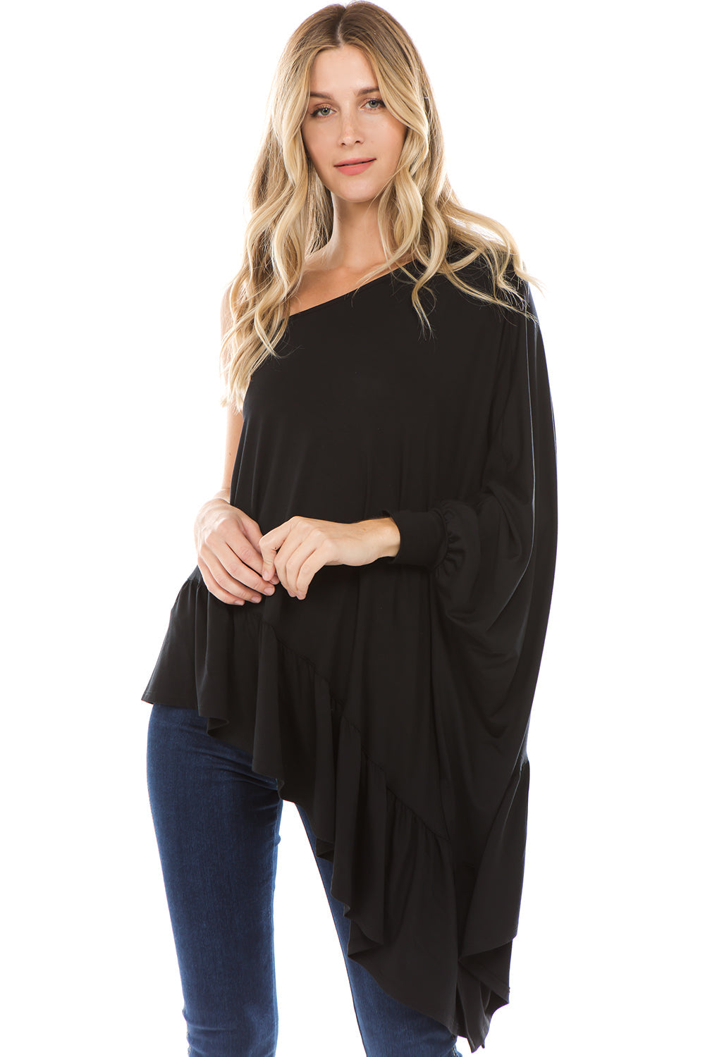 EVA PONCHO (BLACK)-JT7600