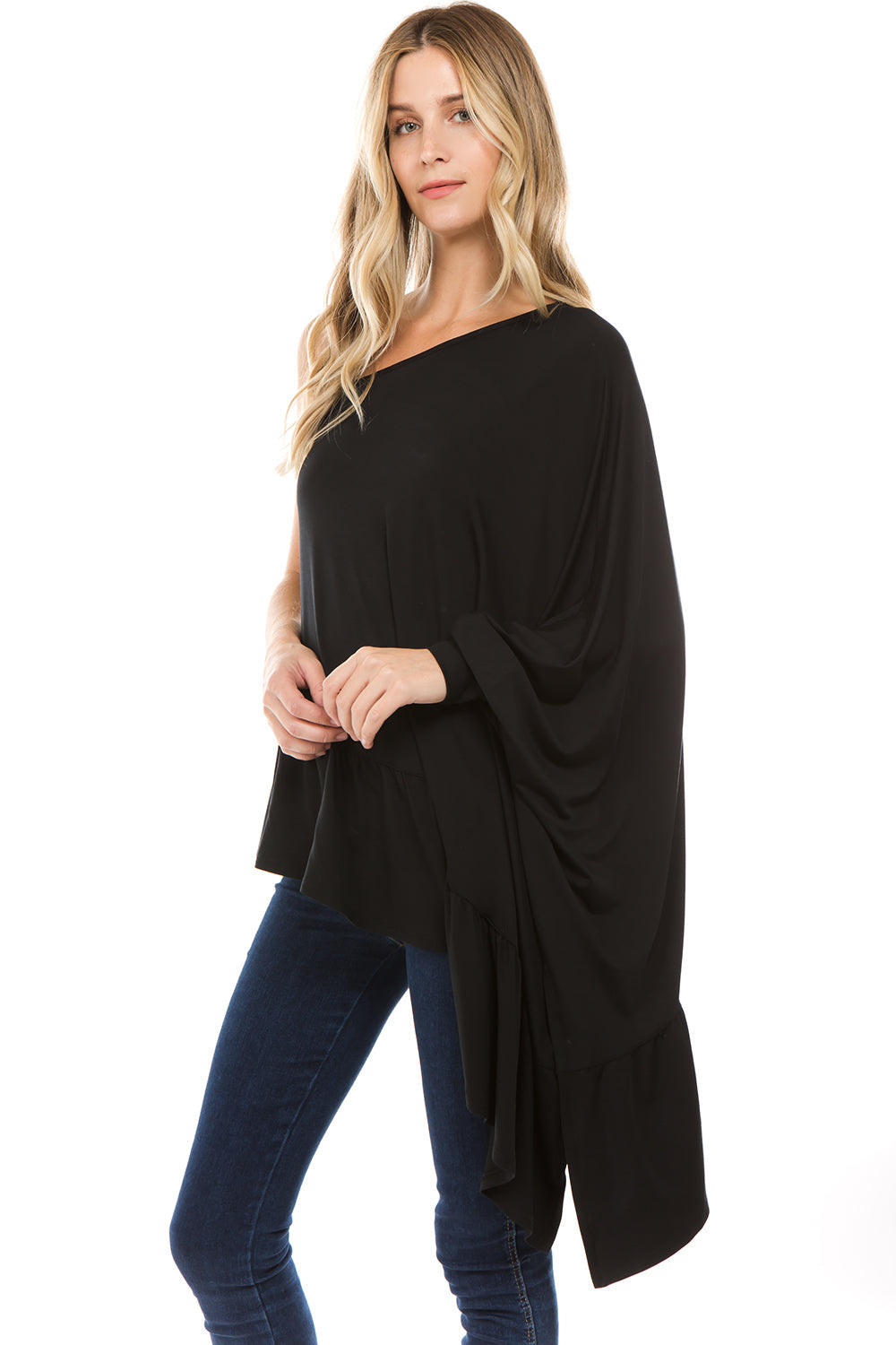 EVA PONCHO (BLACK)-JT7600