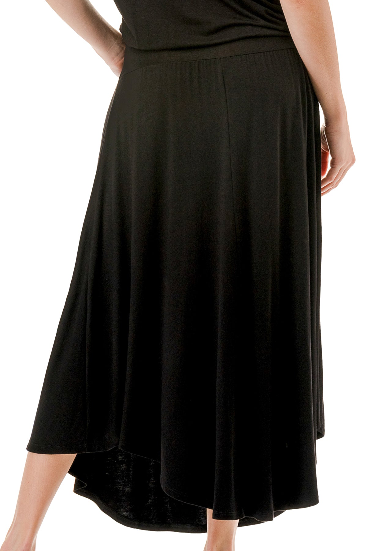 LOUISA ONE SHOULDER DRESS (BLACK)- VD3295