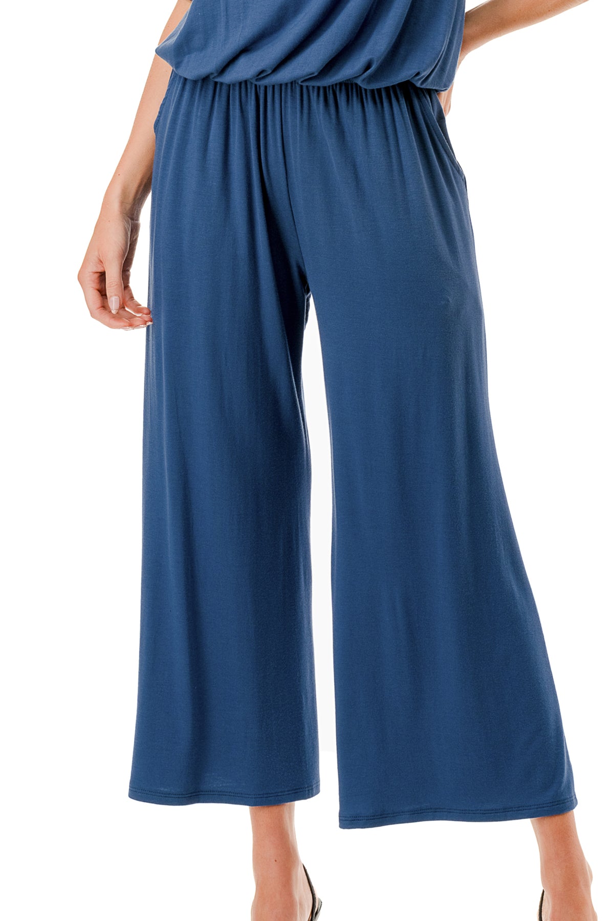 SCARLET CAPRI JUMPSUIT (INDIGO)- VD3304