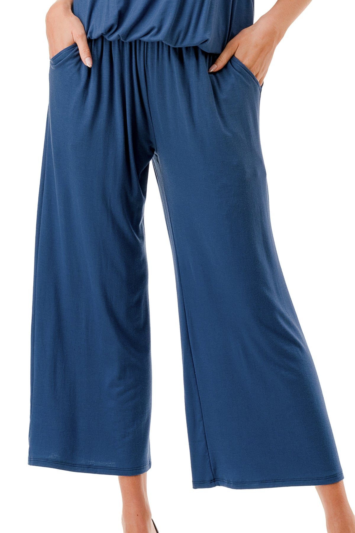 SCARLET CAPRI JUMPSUIT (INDIGO)- VD3304