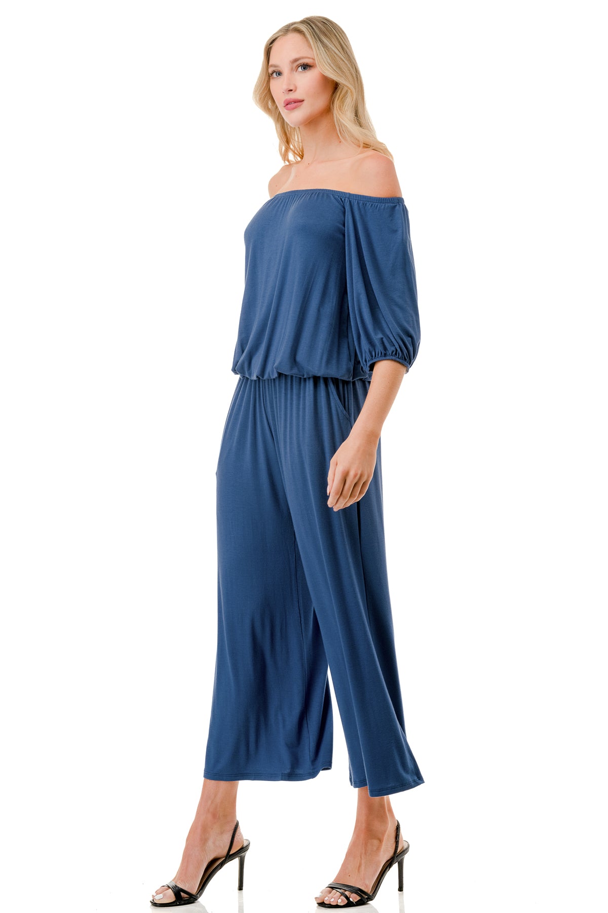 SCARLET CAPRI JUMPSUIT (INDIGO)- VD3304
