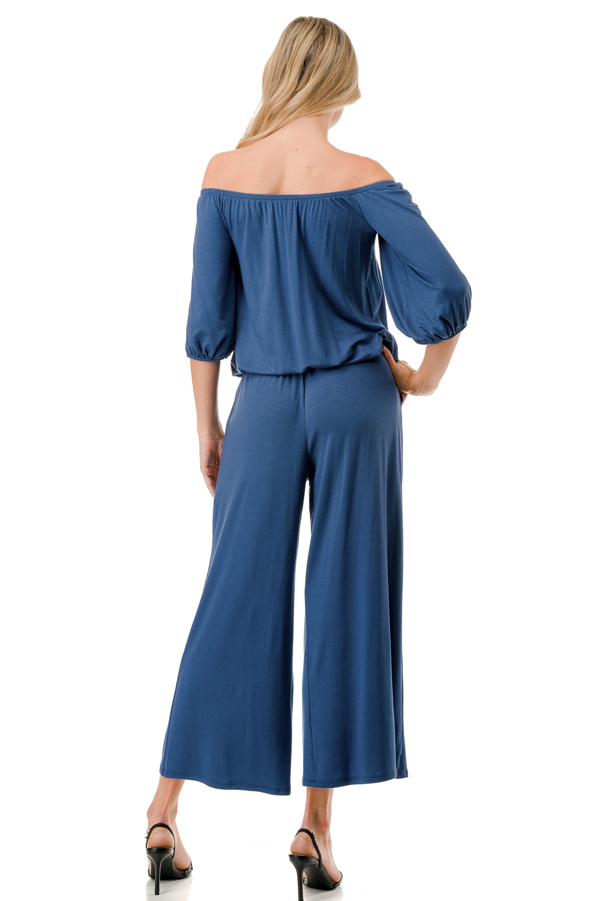 SCARLET CAPRI JUMPSUIT (INDIGO)- VD3304