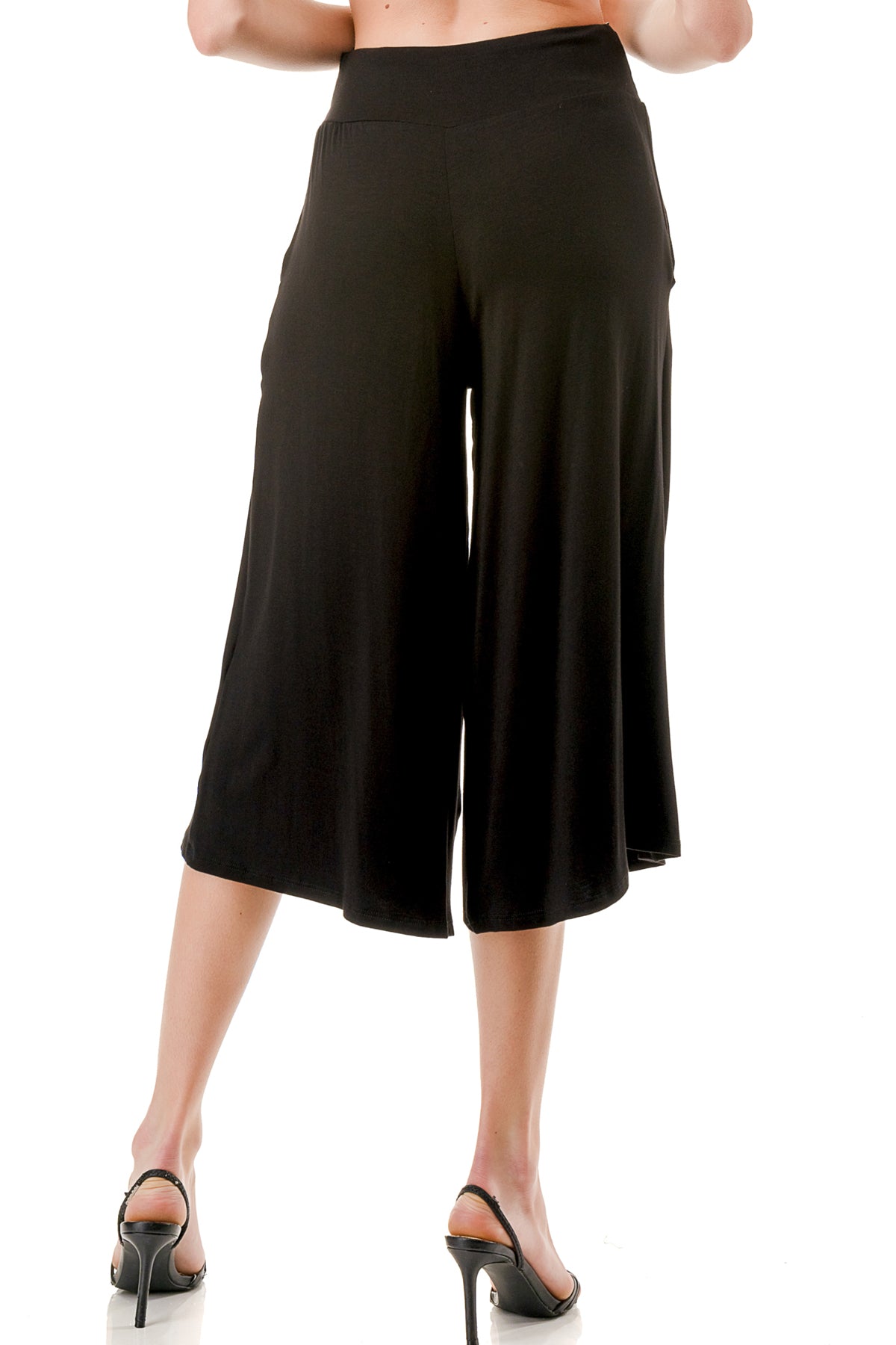 AMBER CAPRI PANTS (BLACK)- VP3320