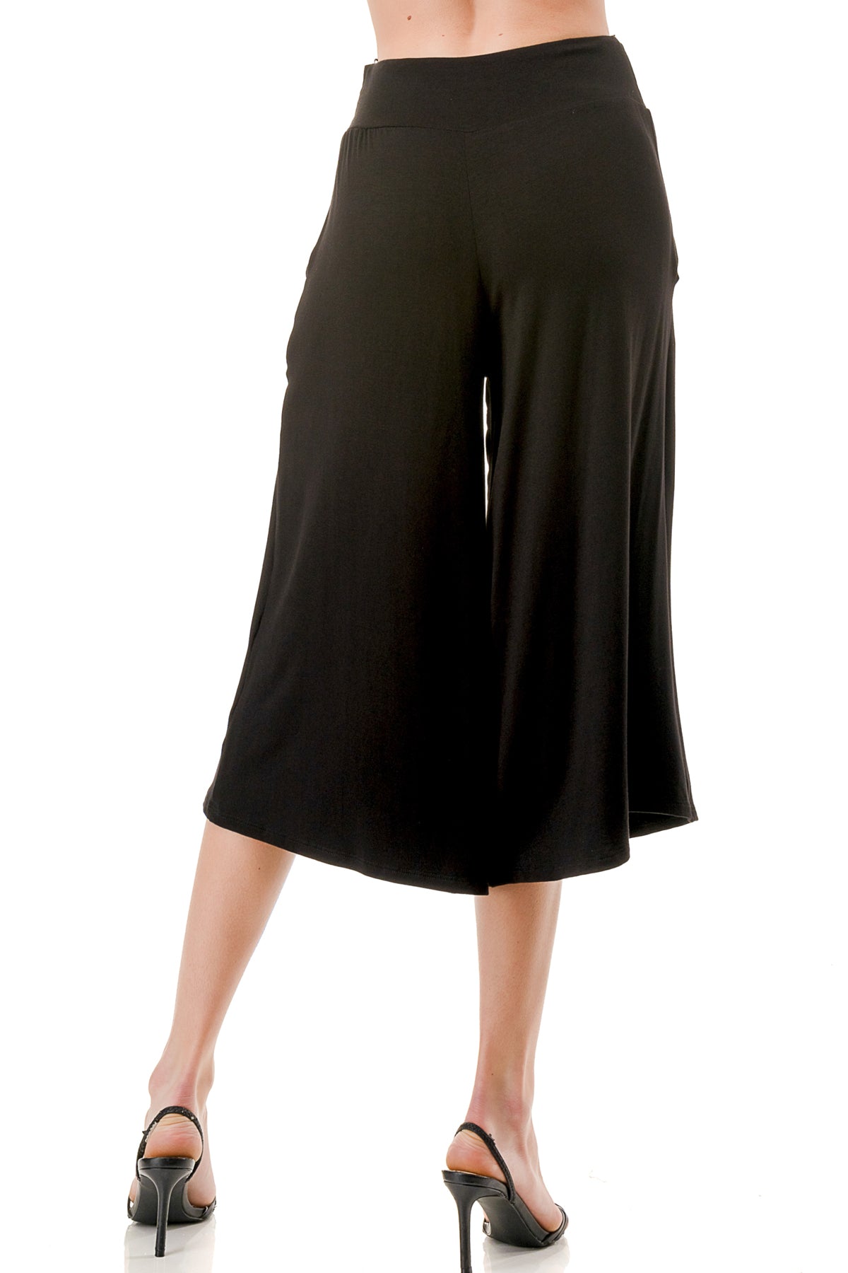 AMBER CAPRI PANTS (BLACK)- VP3320