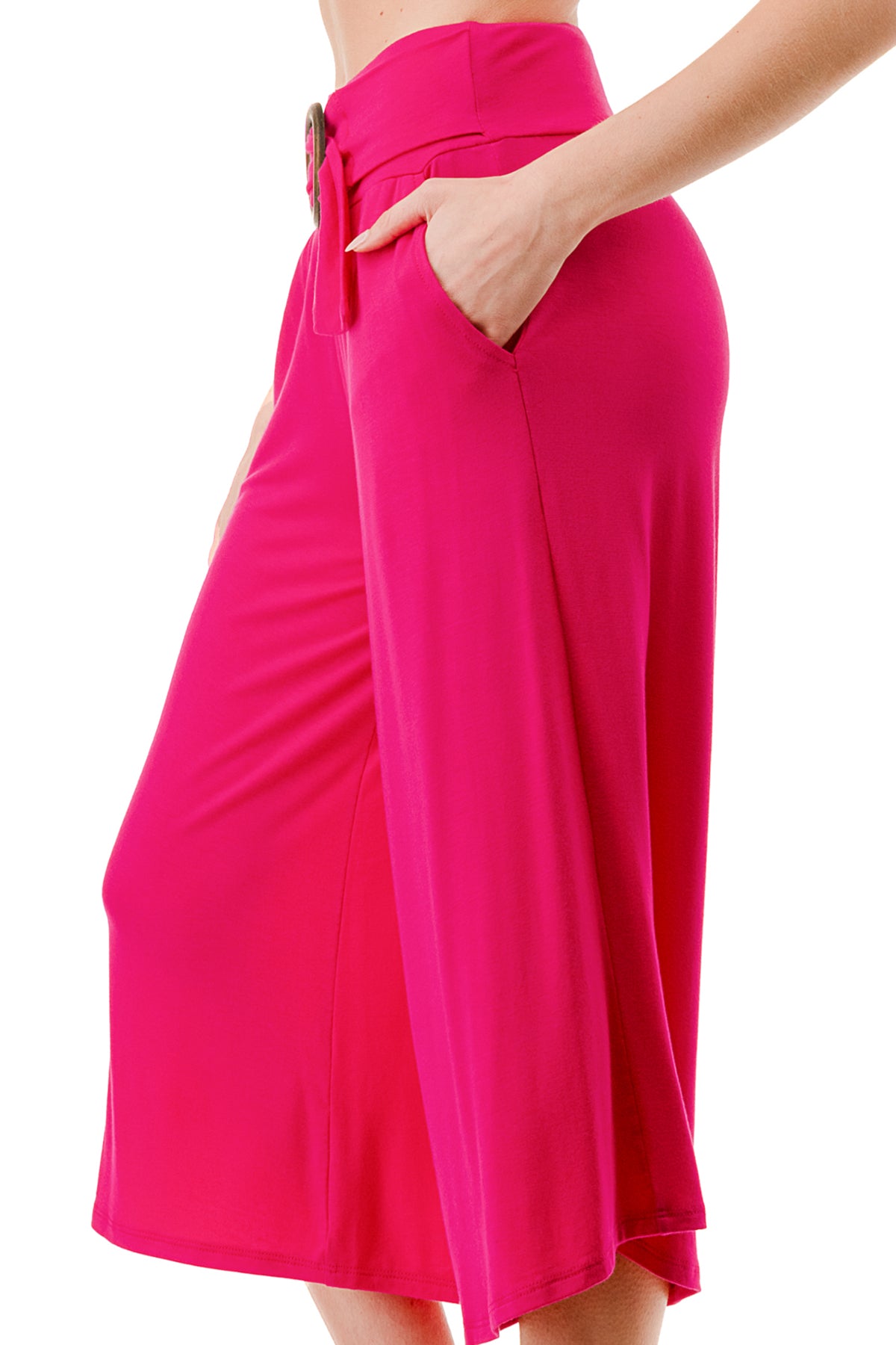 AMBER CAPRI PANTS (FUSCHIA)- VP3320