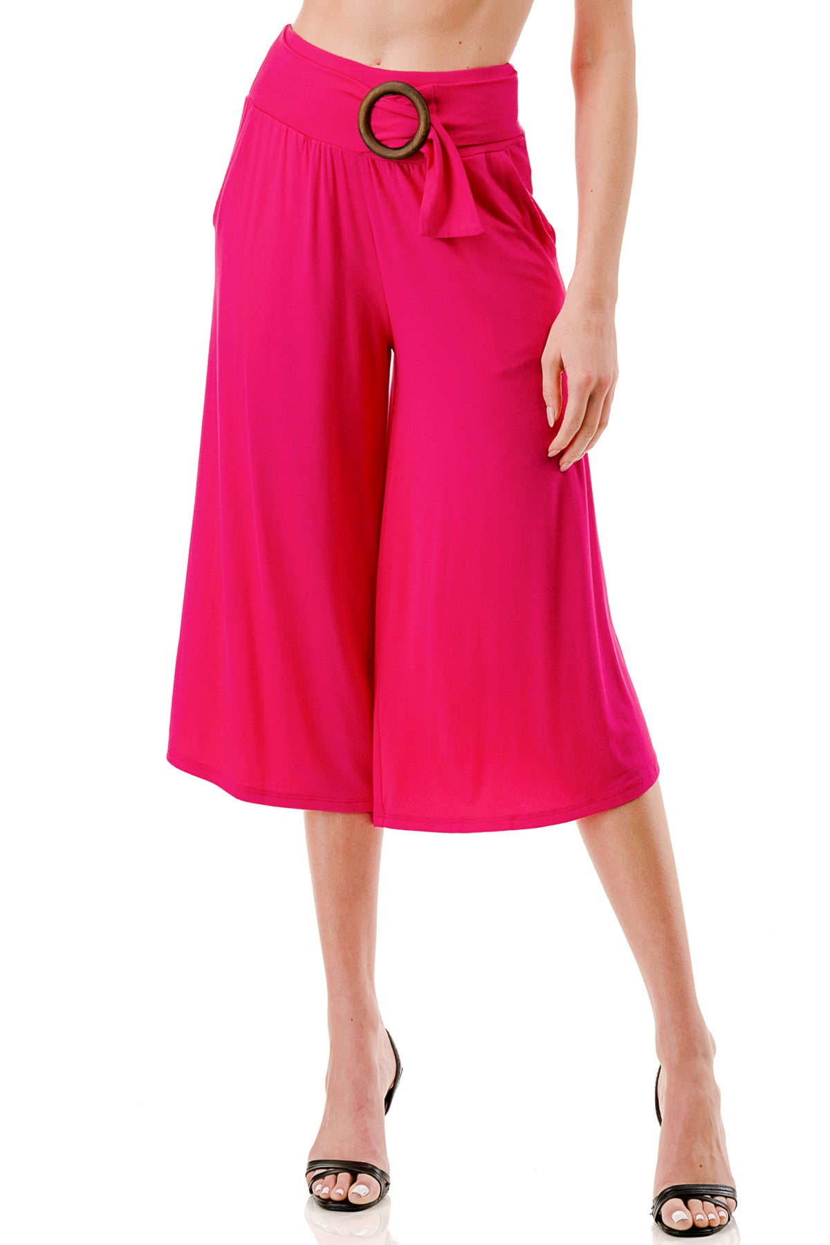 AMBER CAPRI PANTS (FUSCHIA)- VP3320