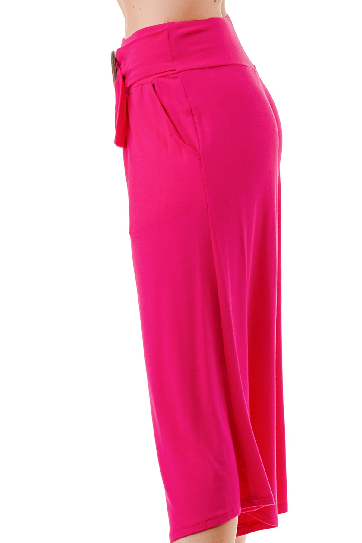 AMBER CAPRI PANTS (FUSCHIA)- VP3320