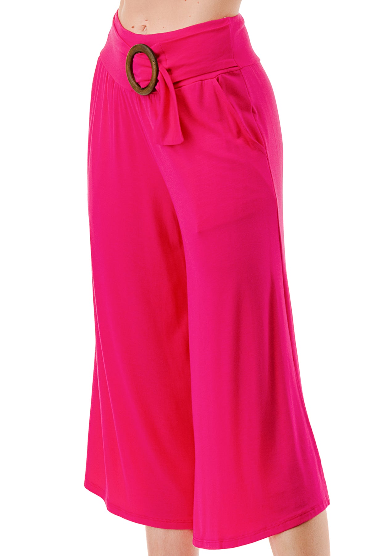 AMBER CAPRI PANTS (FUSCHIA)- VP3320