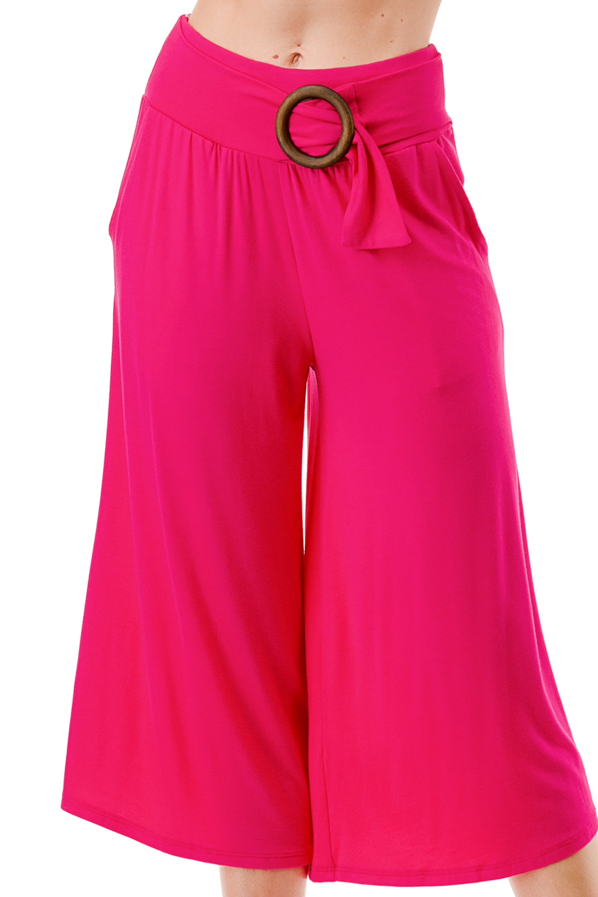 AMBER CAPRI PANTS (FUSCHIA)- VP3320