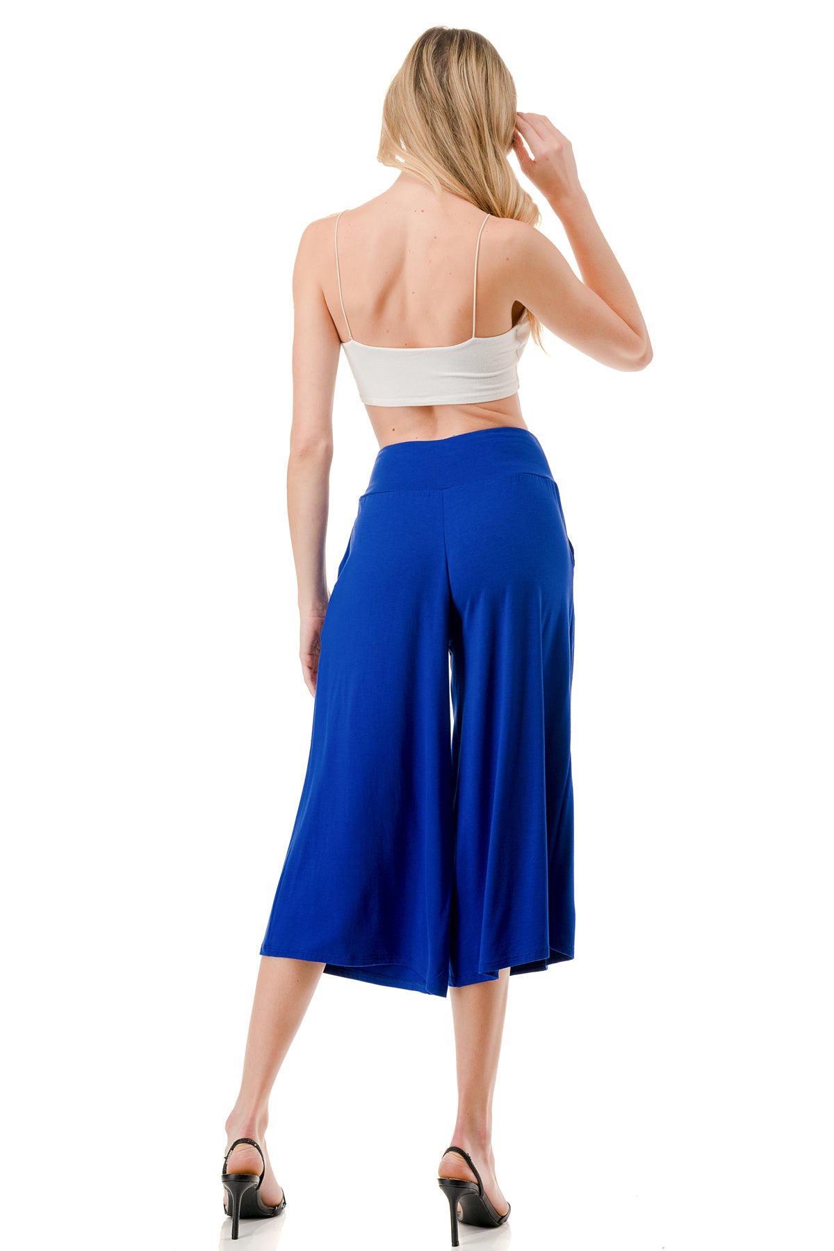 AMBER CAPRI PANTS (ROYAL BLUE)- VP3320
