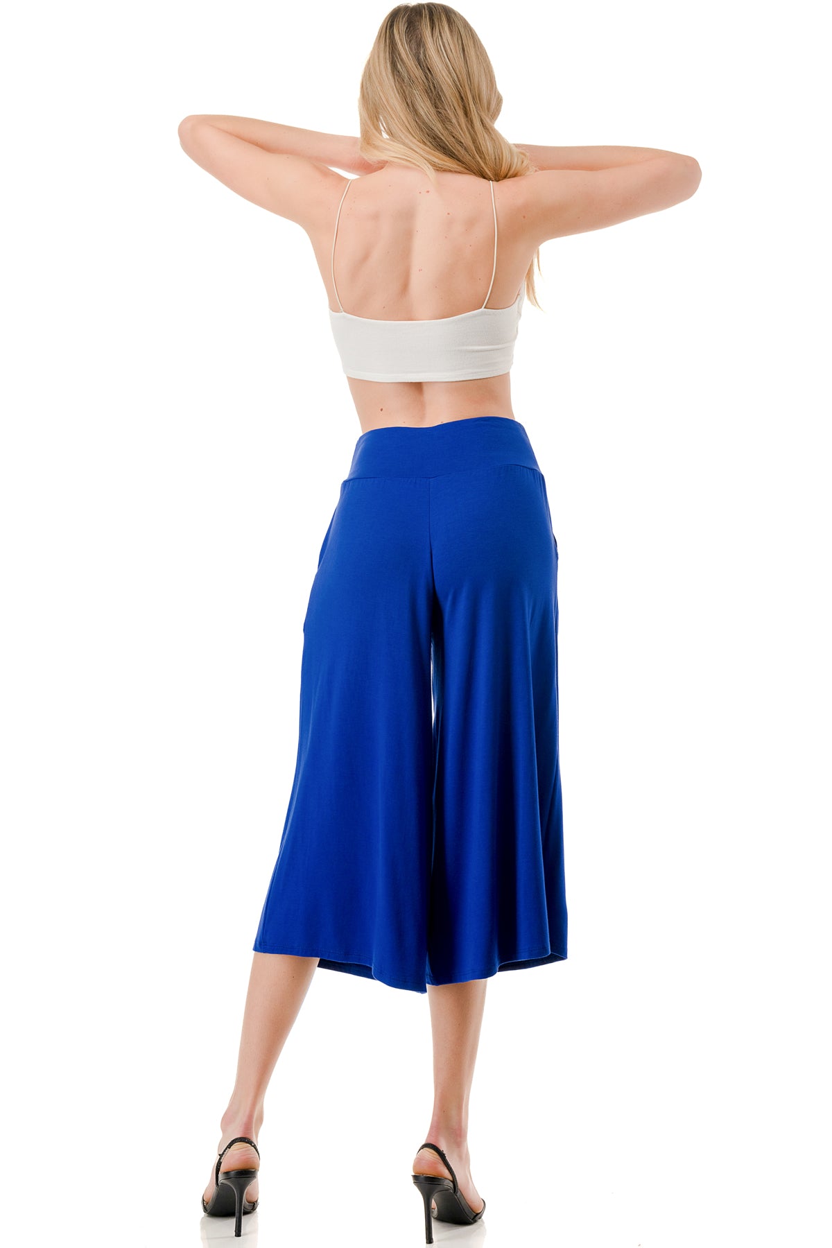 AMBER CAPRI PANTS (ROYAL BLUE)- VP3320