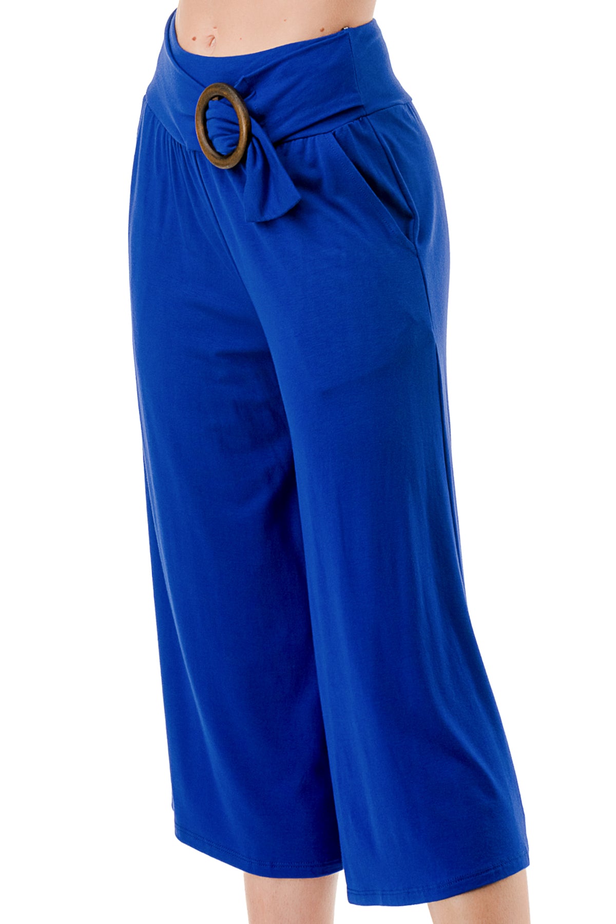 AMBER CAPRI PANTS (ROYAL BLUE)- VP3320