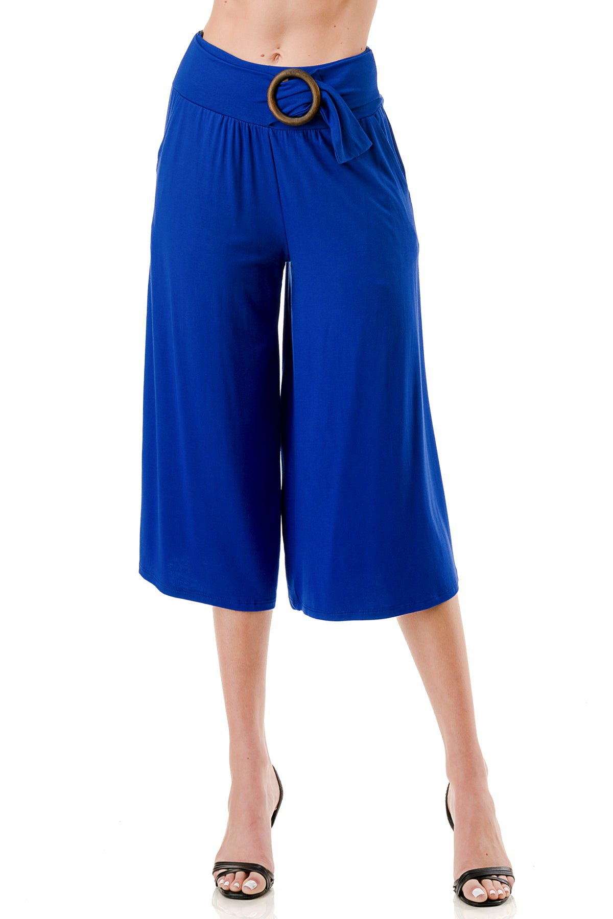 AMBER CAPRI PANTS (ROYAL BLUE)- VP3320