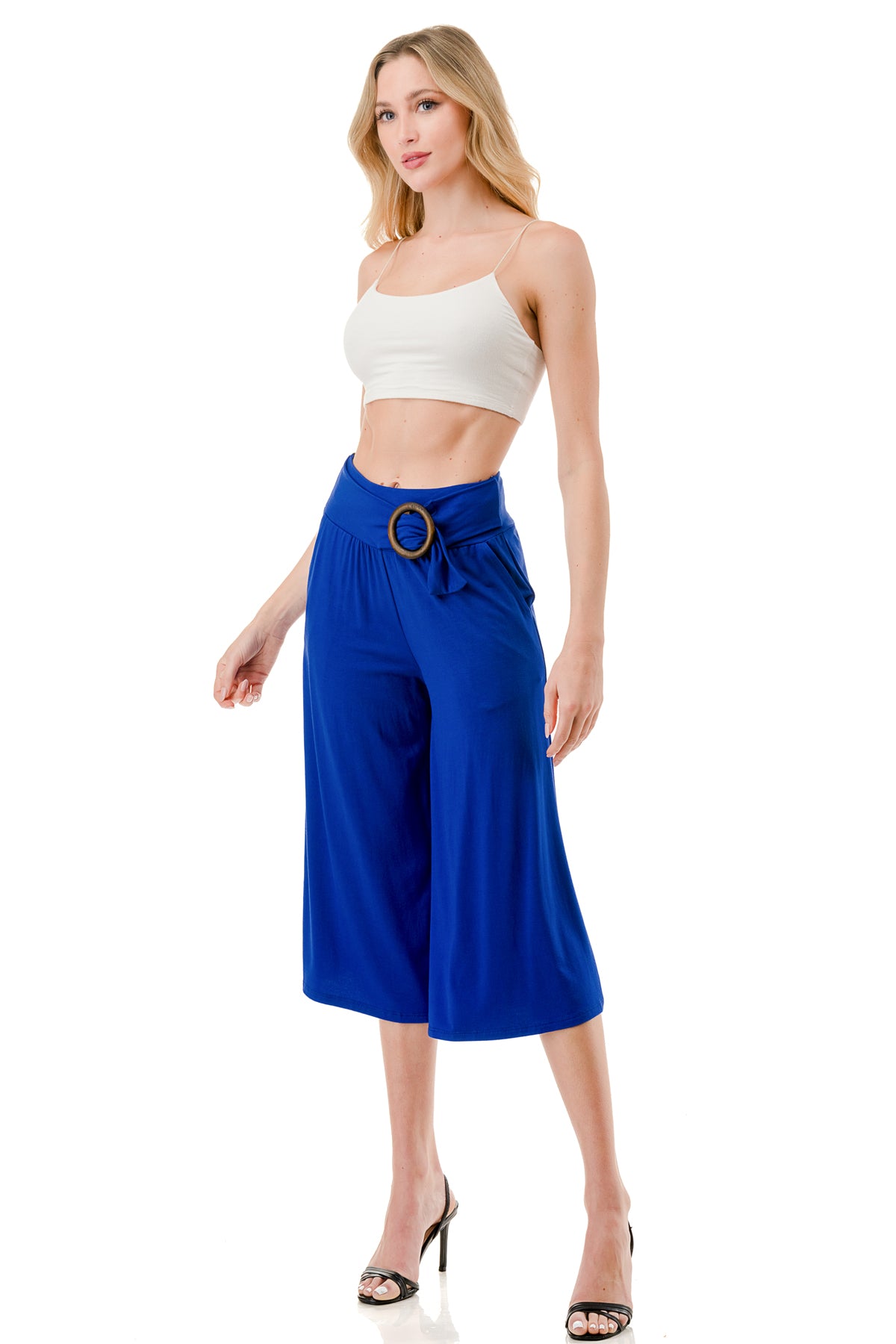 AMBER CAPRI PANTS (ROYAL BLUE)- VP3320