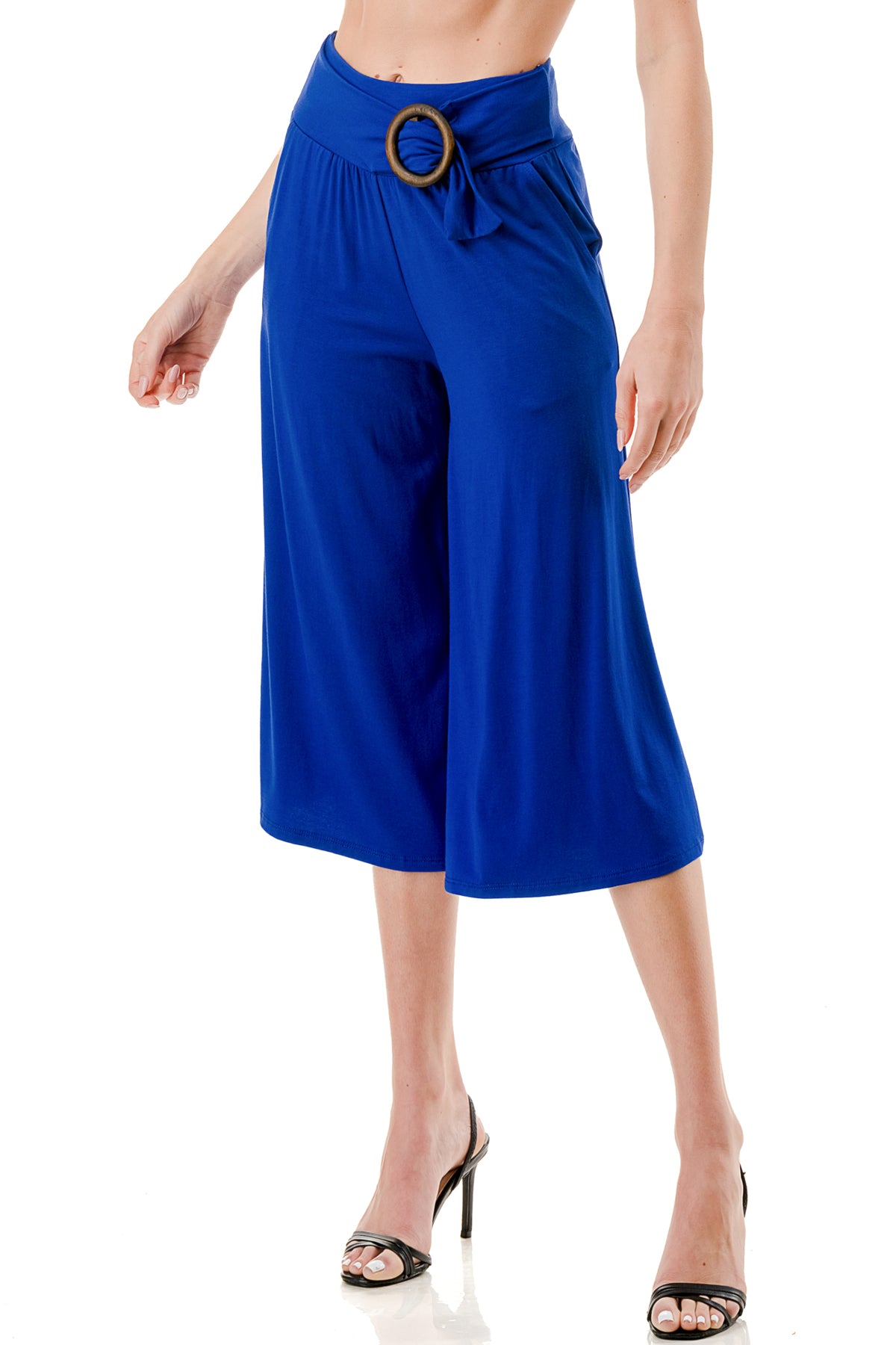 AMBER CAPRI PANTS (ROYAL BLUE)- VP3320