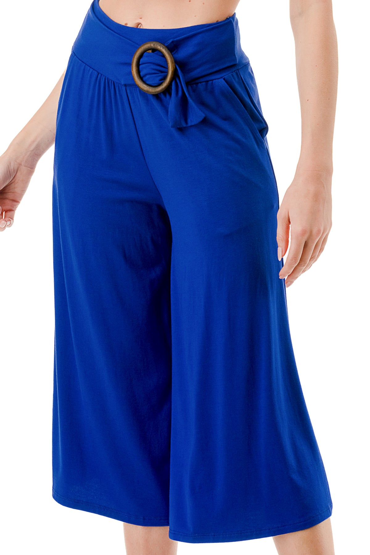 AMBER CAPRI PANTS (ROYAL BLUE)- VP3320