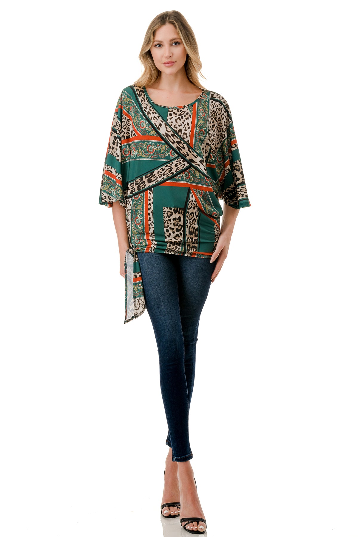BEYONCE FRONT TIE TOP (LIVIA)- VT2407