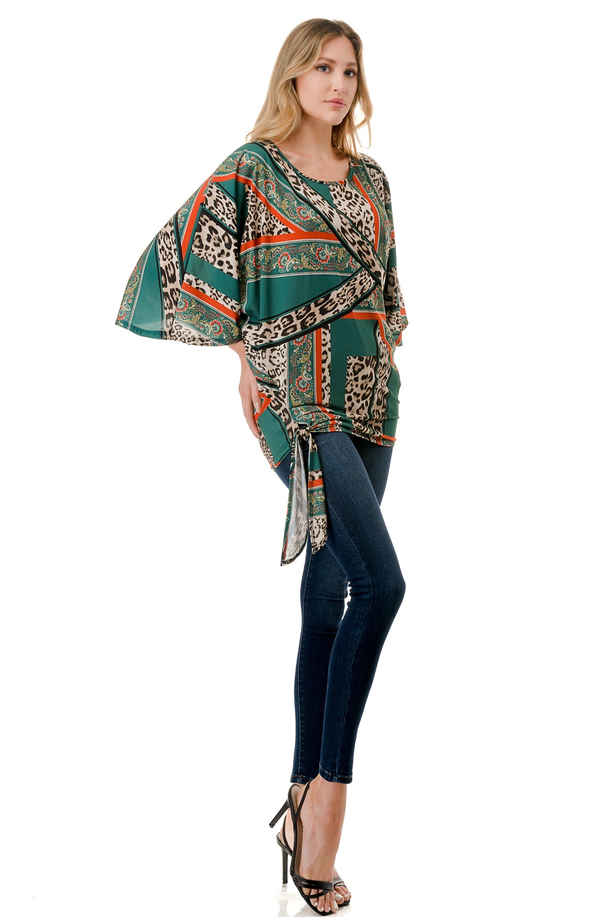 BEYONCE FRONT TIE TOP (LIVIA)- VT2407