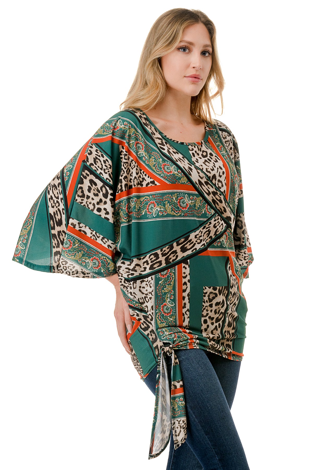 BEYONCE FRONT TIE TOP (LIVIA)- VT2407