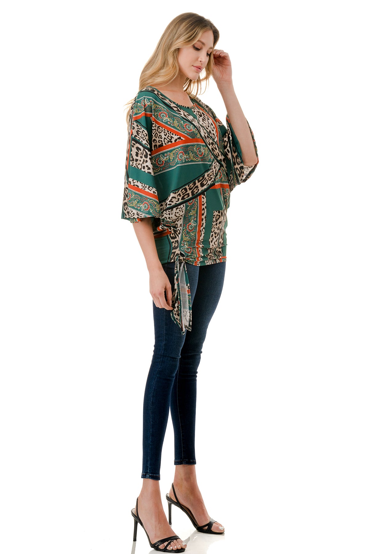 BEYONCE FRONT TIE TOP (LIVIA)- VT2407