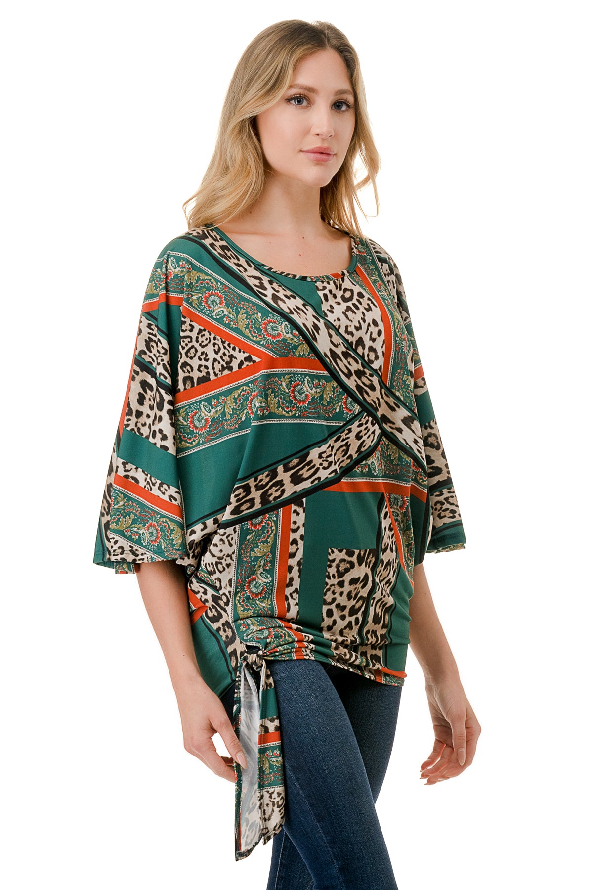 BEYONCE FRONT TIE TOP (LIVIA)- VT2407