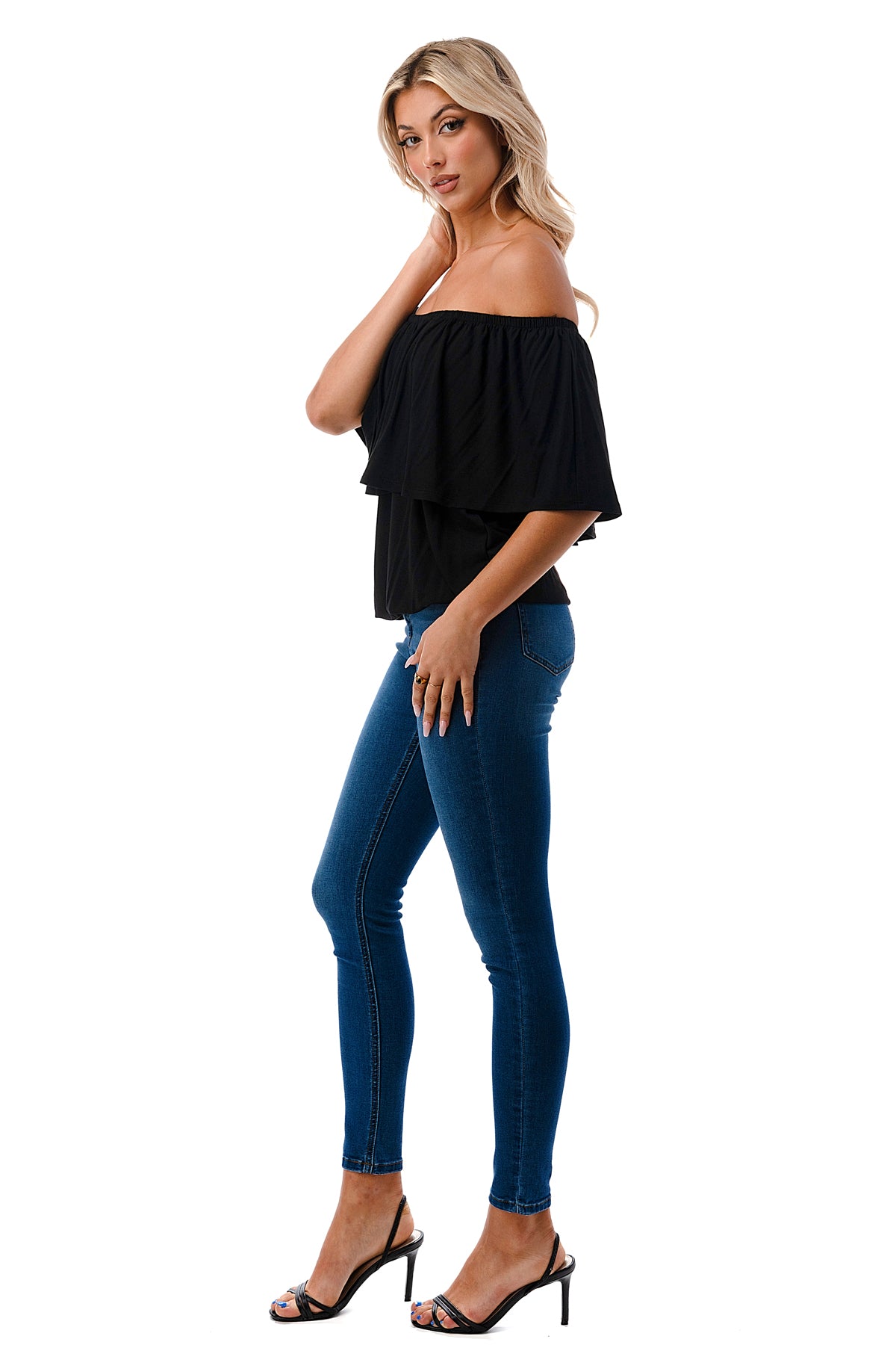 ALIVIA TUBE TOP (BLACK)- VT2499