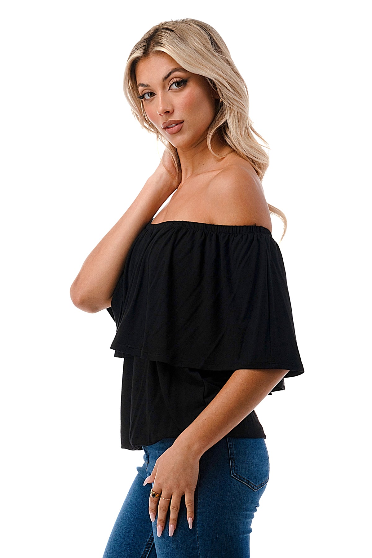 ALIVIA TUBE TOP (BLACK)- VT2499